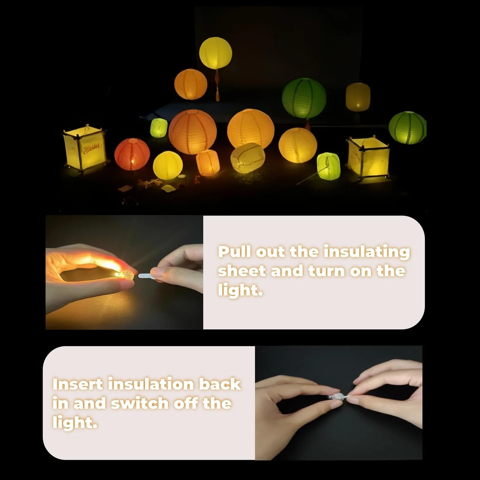 50 Pezzi Mini LED Palloncini Luci Bianco Caldo, Rotondo Lampada a Palloncino, Mini Luce LED a Batteria per Matrimonio Compleanno Halloween Festa di Natale Capodanno Decorazione