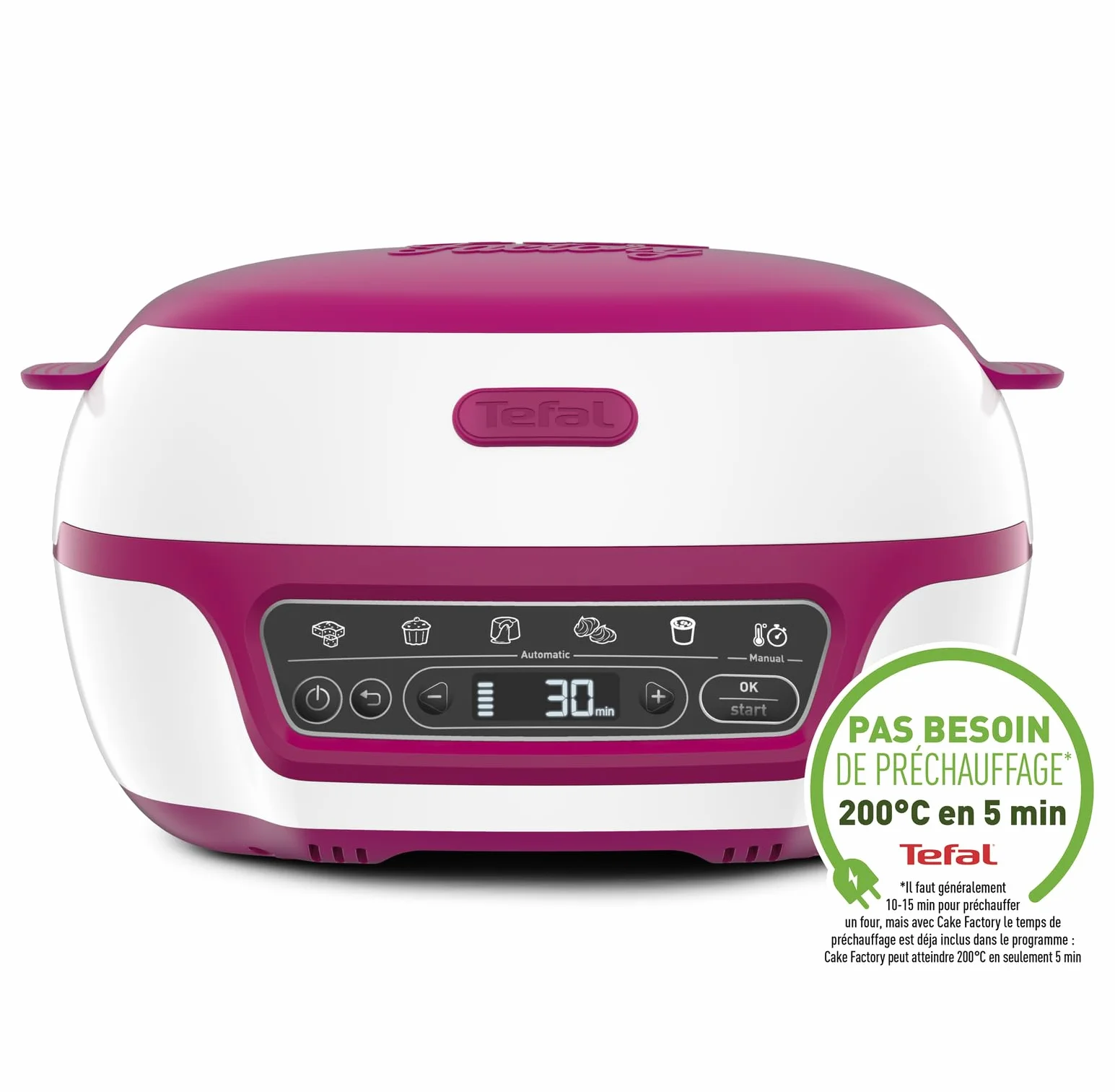 Tefal Cake Factory Delizie Macchina per torte intelligente compatibile CreaBake