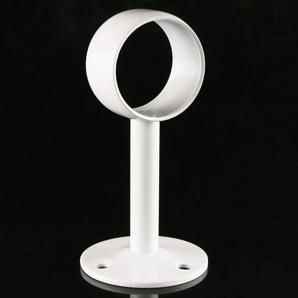 SAYAYO Bastone per Tende da Soffitto Acciaio Inox Supporto 32mm 2 Pezzi