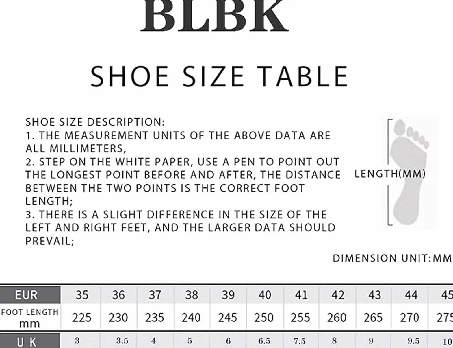 BLBK Scarpe da badminton, squash, palestra per pavimenti, comode e resistenti, unisex