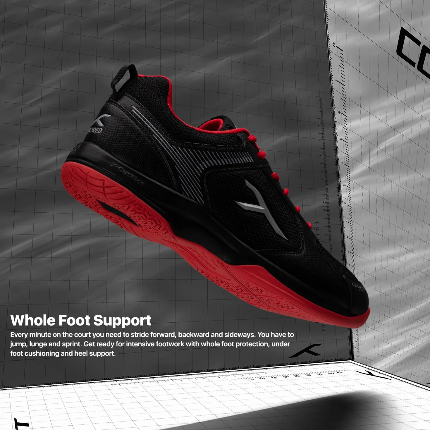 Scarpe da Tennis e Badminton Junior/Kids/Uomo Non-Marking Tomaia in Poliestere Leggero Suola in Gomma Leggera