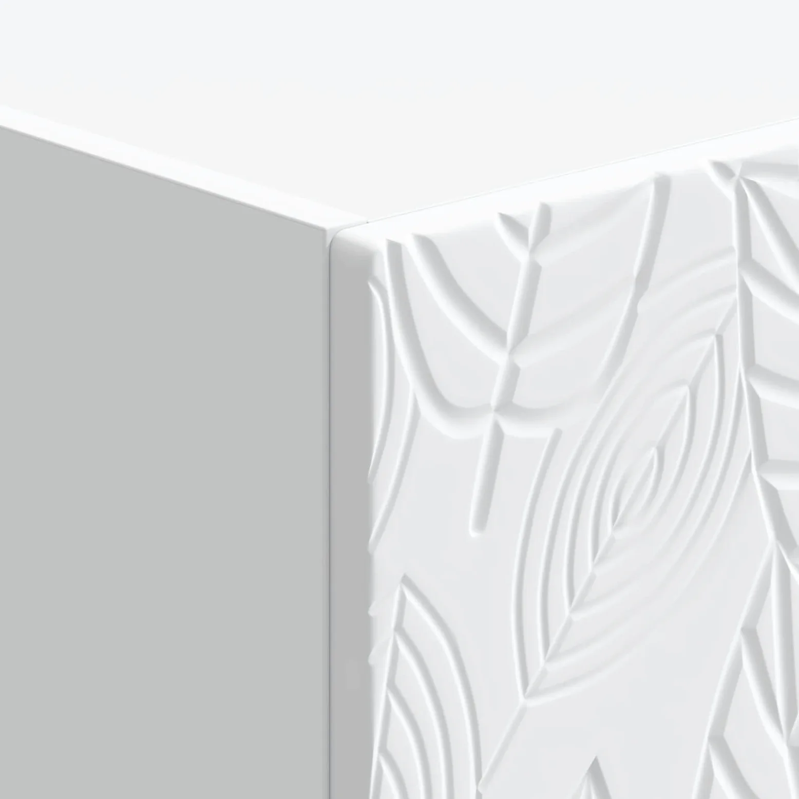 Tavolino da parete in legno bianco, 59 x 34,5 x 17 cm, con cassetto, per soggiorno, ufficio, corridoio, versatile come ripiano e organizer