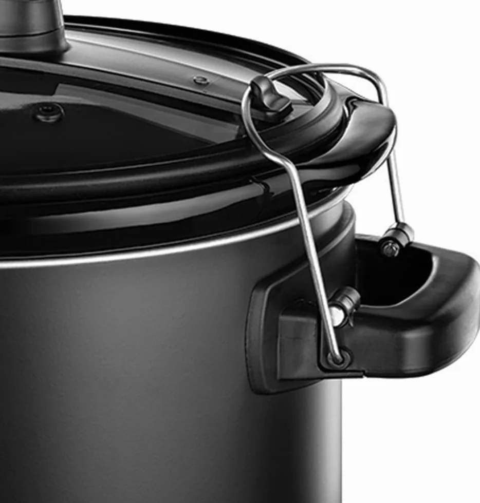 Russell Hobbs Sous Vide Slow Cooker 6,5 L, Cottura a Bassa Temperatura, Timer Programmabile, Display Digitale, Nero, 25630-56