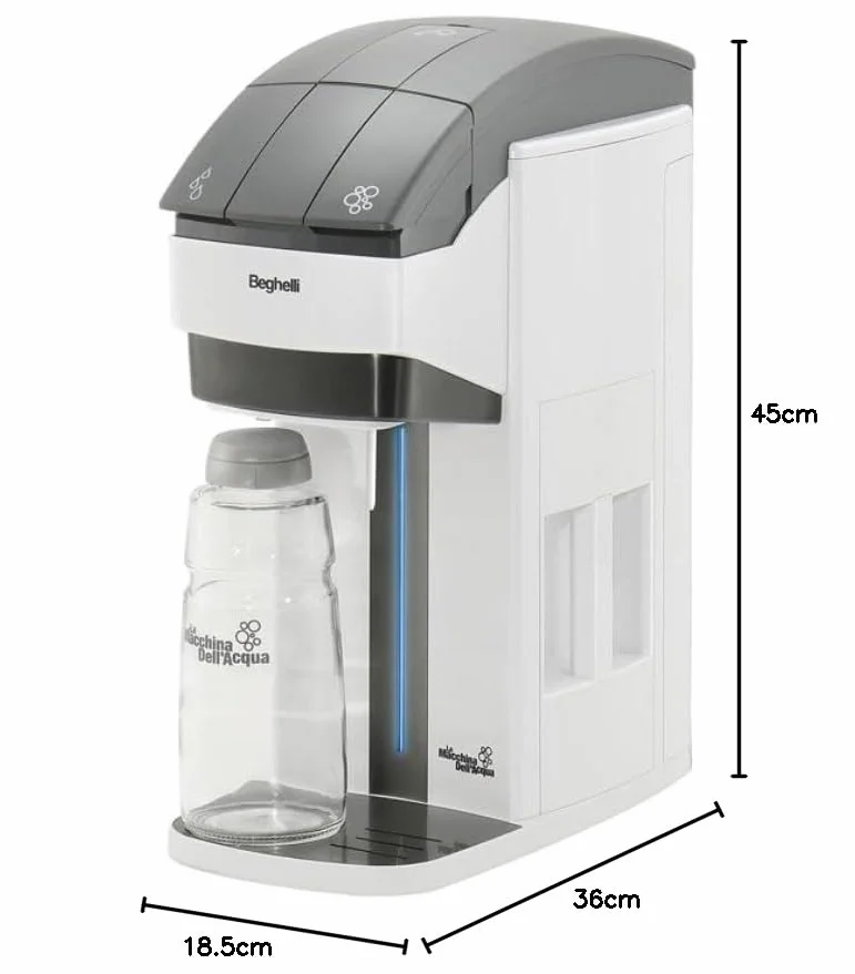 Beghelli Macchina Dell'acqua Z Lampada Battericida UV-C 1 Filtro 1 Bottiglia Vetro