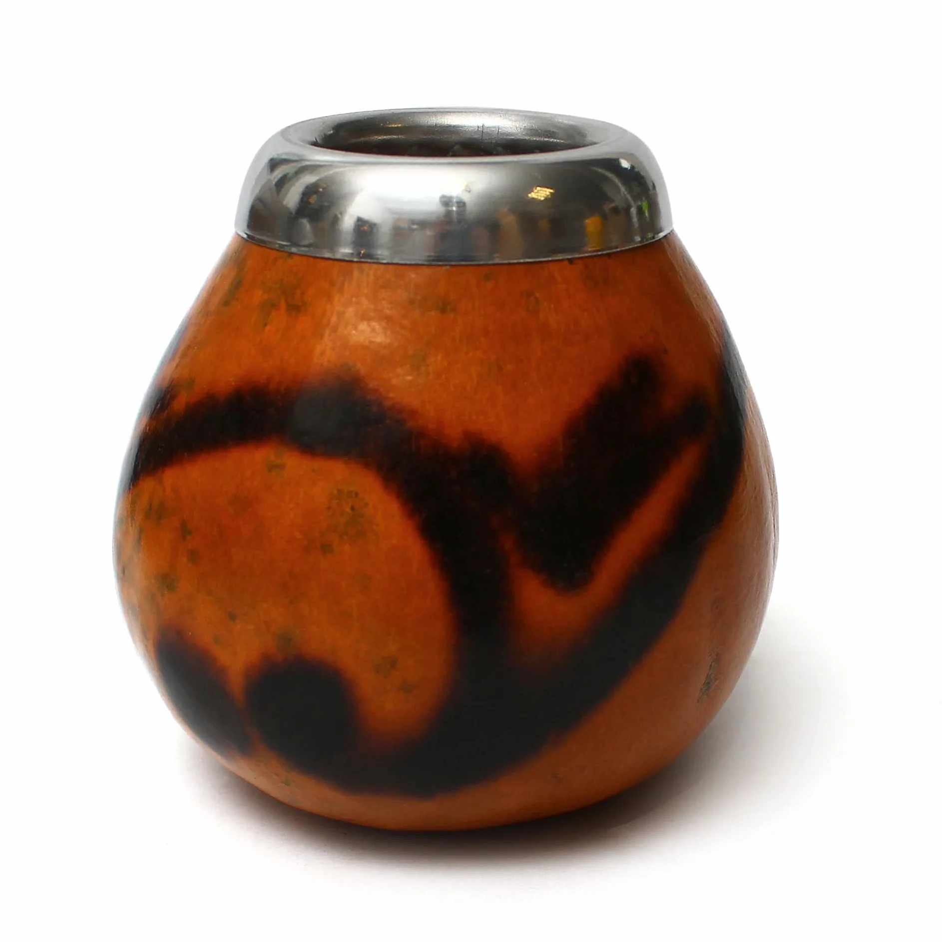 Calebass Naturale Zestaw Yerba Mate Tea Zucca Tazza Acciaio Inox Bombilla Straw Sughero