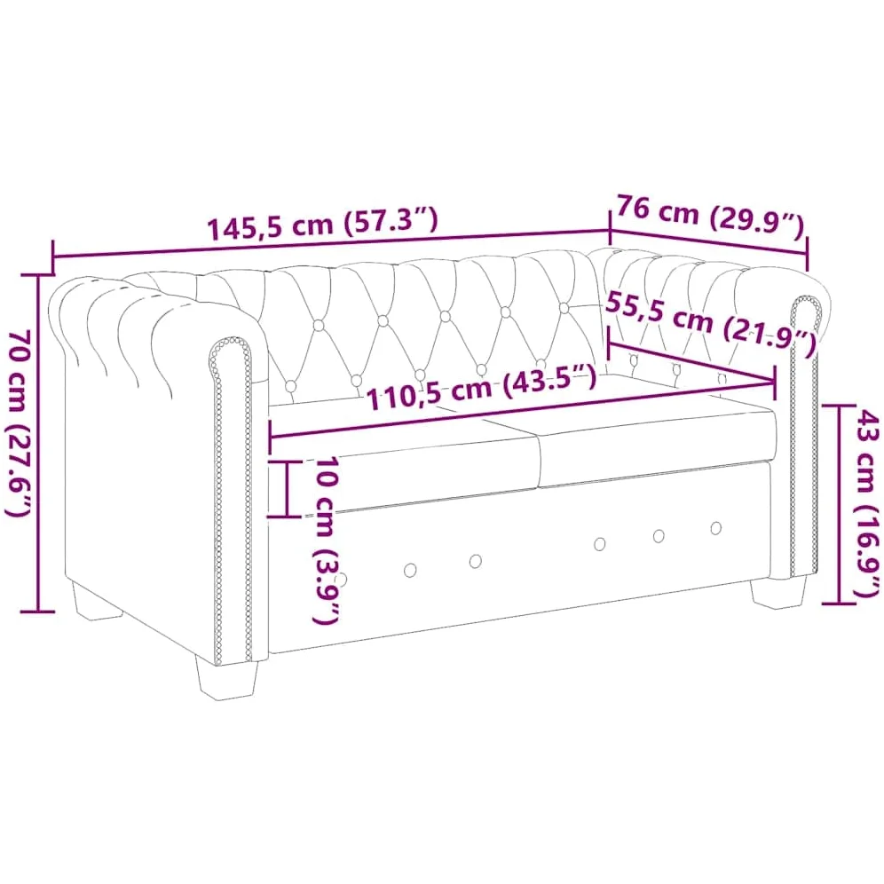 vidaXL Set Divani da 2/3 Posti Persone Ecopelle Bianco Sofà Divanetto Salotto