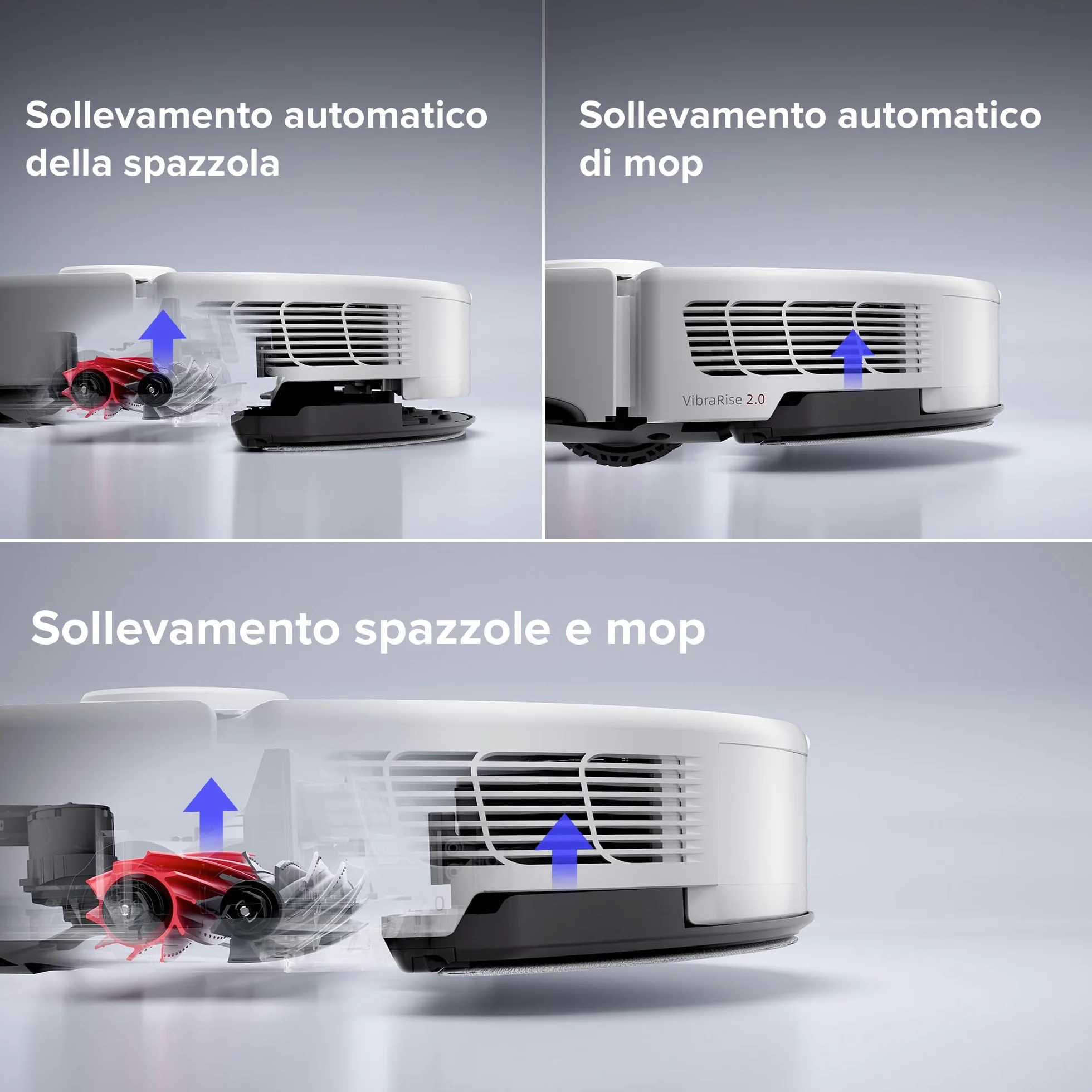 Roborock S8 Pro Ultra Robot Aspirapolvere Lavapavimenti, 6000Pa, Reattivo 3D (Ricondizionato)