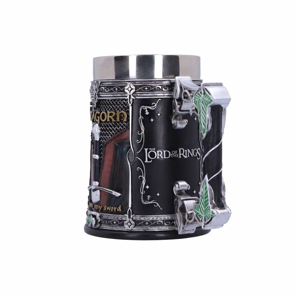 Nemesis Now Boccale con licenza ufficiale Lord of The Rings The Fellowship, multicolore, 15,5 cm