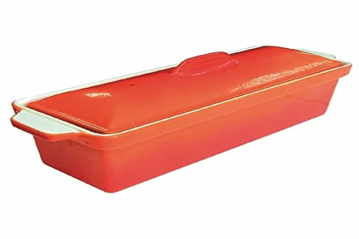 Vogue Orange Terrina per paté 1,3 litri 110 x 340 x 105 mm