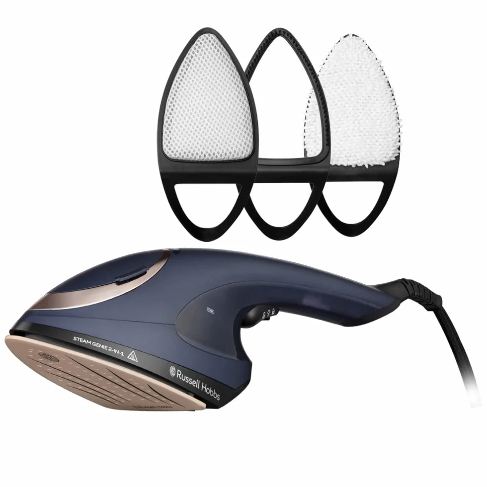 Russell Hobbs Ferro da Stiro Verticale 1700W 20 g/min Vapore Steam Genie 2 in 1 Antibatterico 28370-56