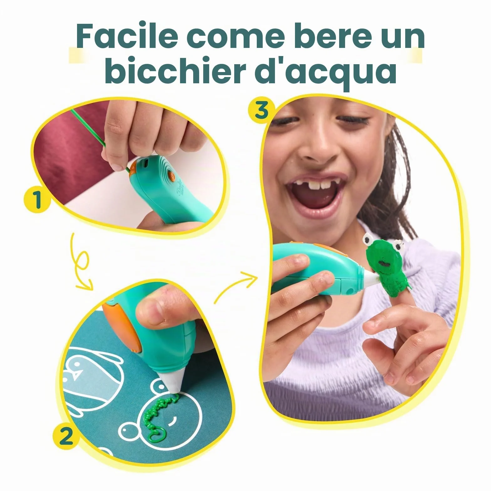 3Doodler Start+ Essentials Set Penna 3D per Bambini, Kit Attività Artistica STEM, Giocattolo Educativo 6+