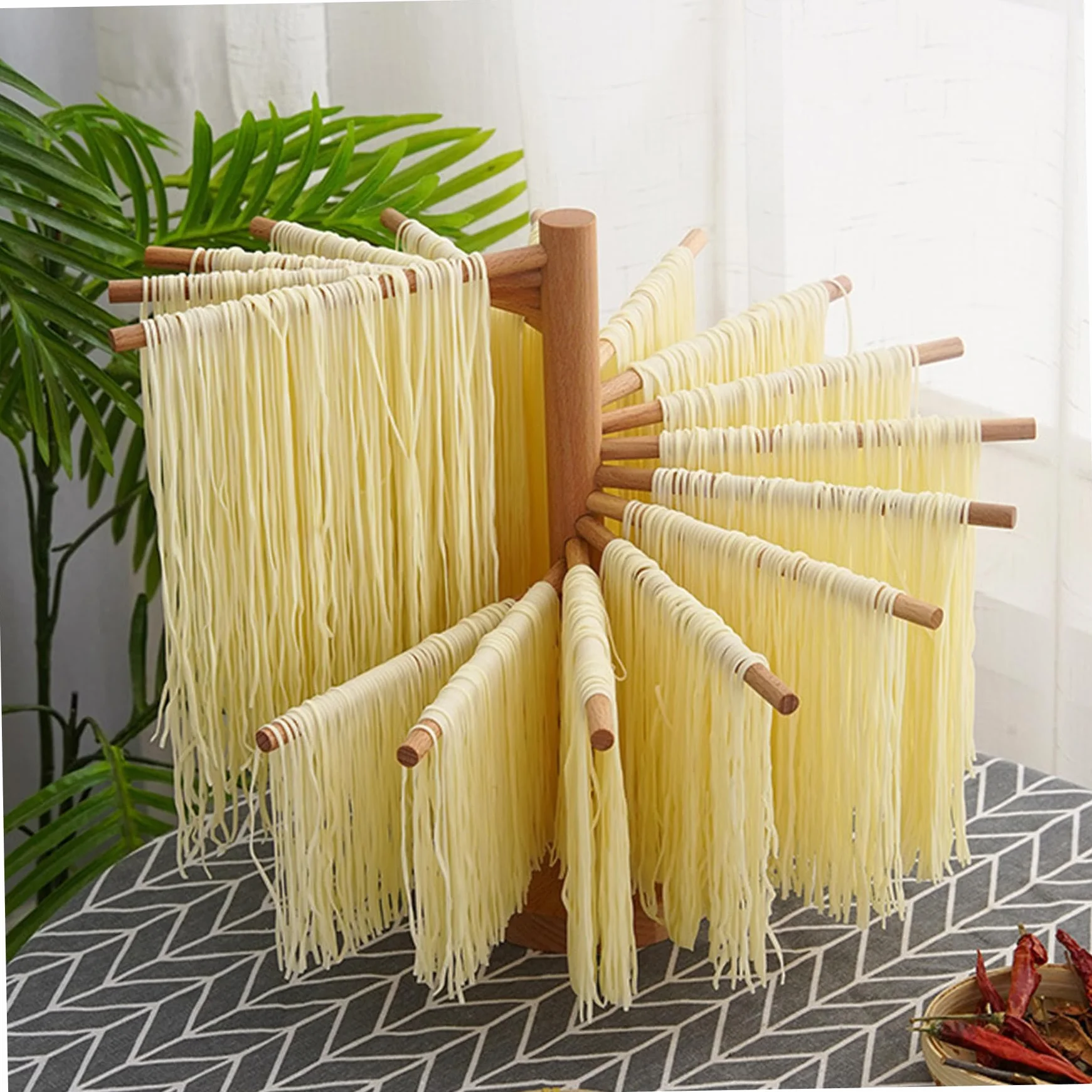 Stendino per pasta Stendino per tagliatelle pieghevole in legno per spaghetti fatti in casa Stendino per pasta per cucina domestica Stendino per tagliatelle Stendino per pasta Stendino per pasta piegh