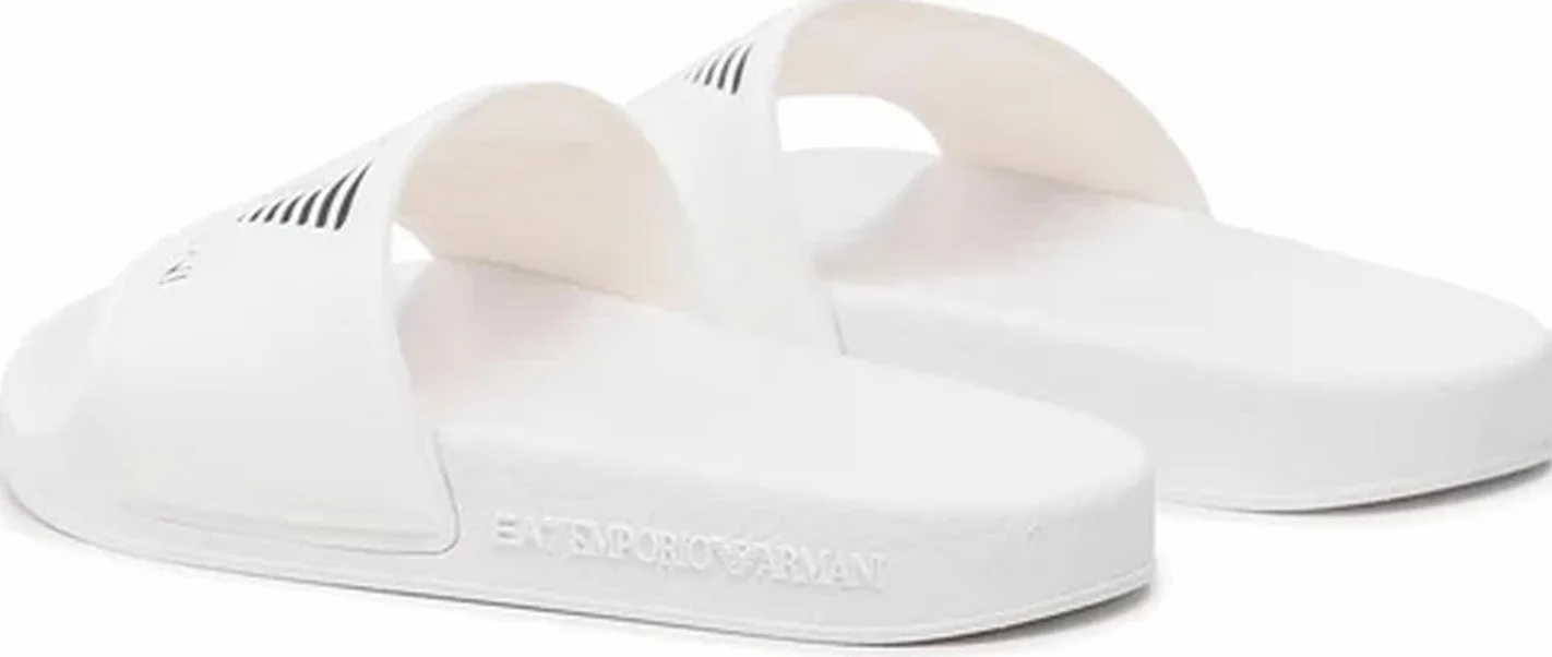 EA7 Emporio Armani Ciabatte Bambino con maxi logo XSPS10XCC22 32