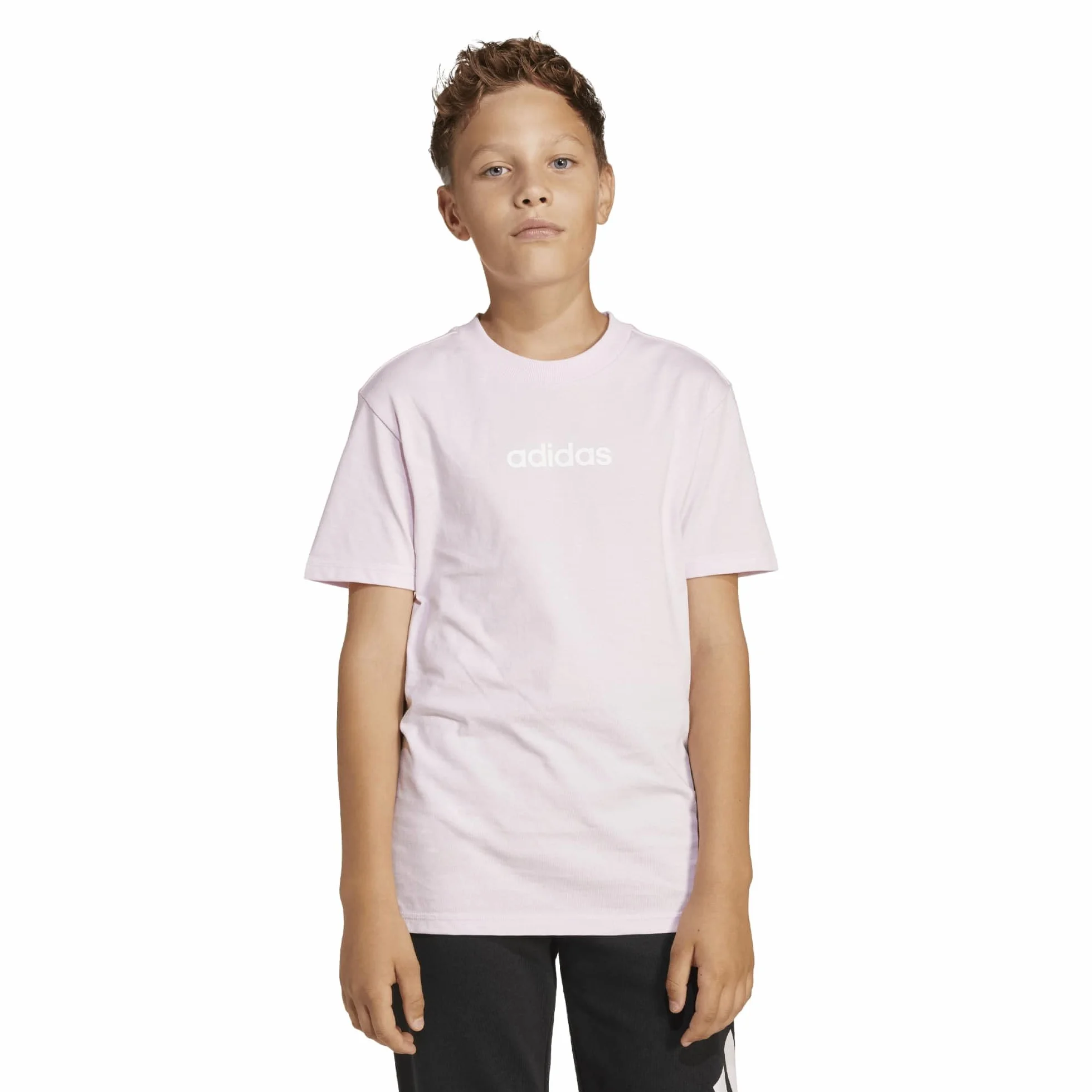 Adidas Essentials Linear Logo T-Shirt T-Shirt Unisex - Bambini e Ragazzi (Pacco da 1)