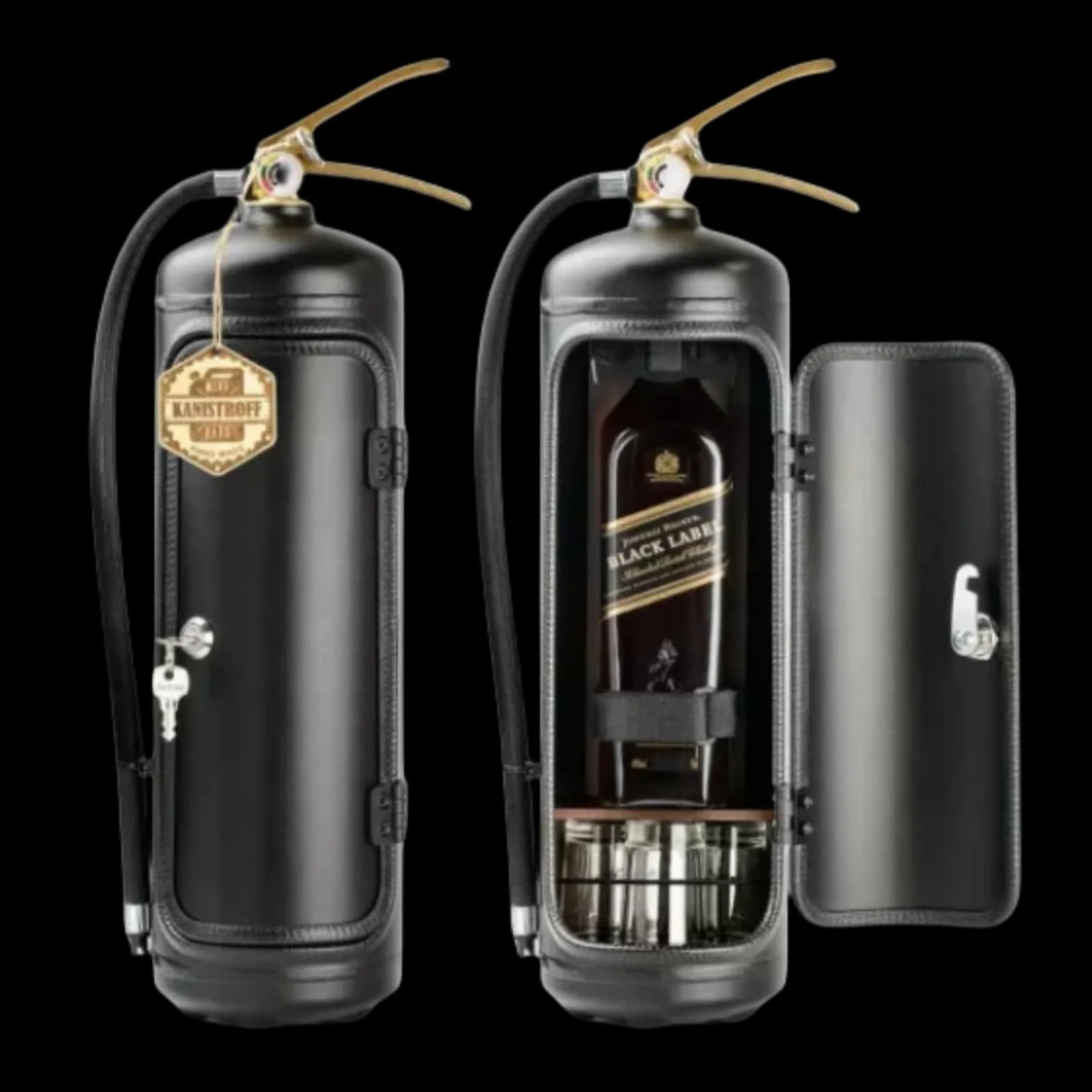 Mini Bar Estintore, Scatola Portavino A Forma di Estintore, Scatola di Vino A Forma di Estintore Bottiglia di Vino Porta Regalo