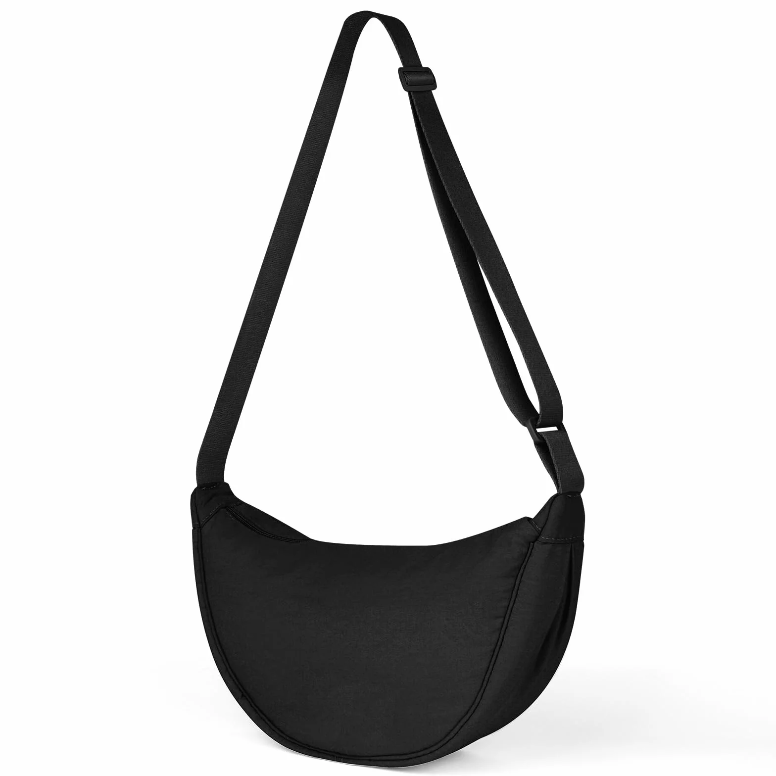 Borsa a Tracolla in Nylon Aucuu Donna a Mezzaluna con Tracolla Regolabile