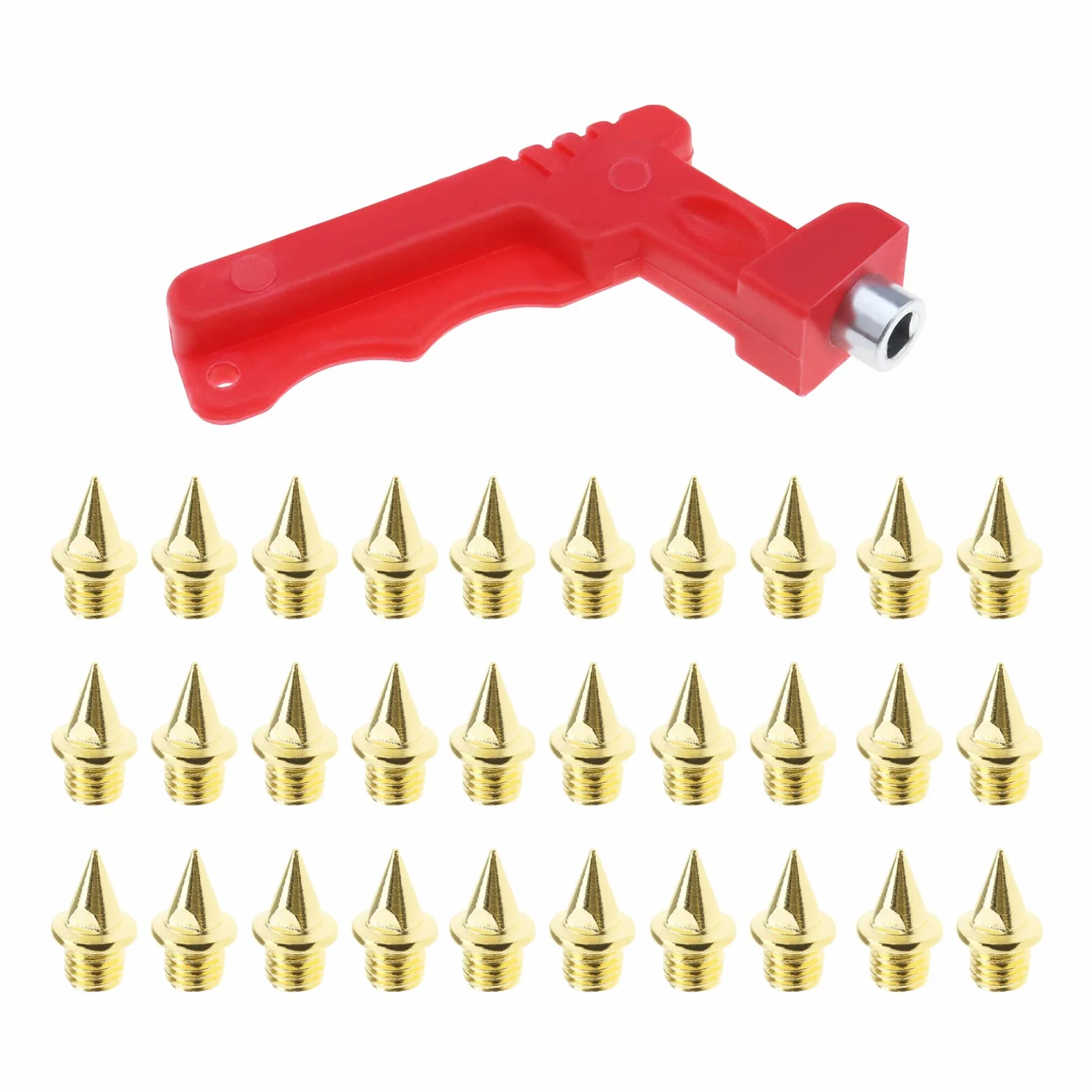 30PCS 7mm Punte Scarpe Ricambio Acciaio per Scarpe Sportive Salto Sprint