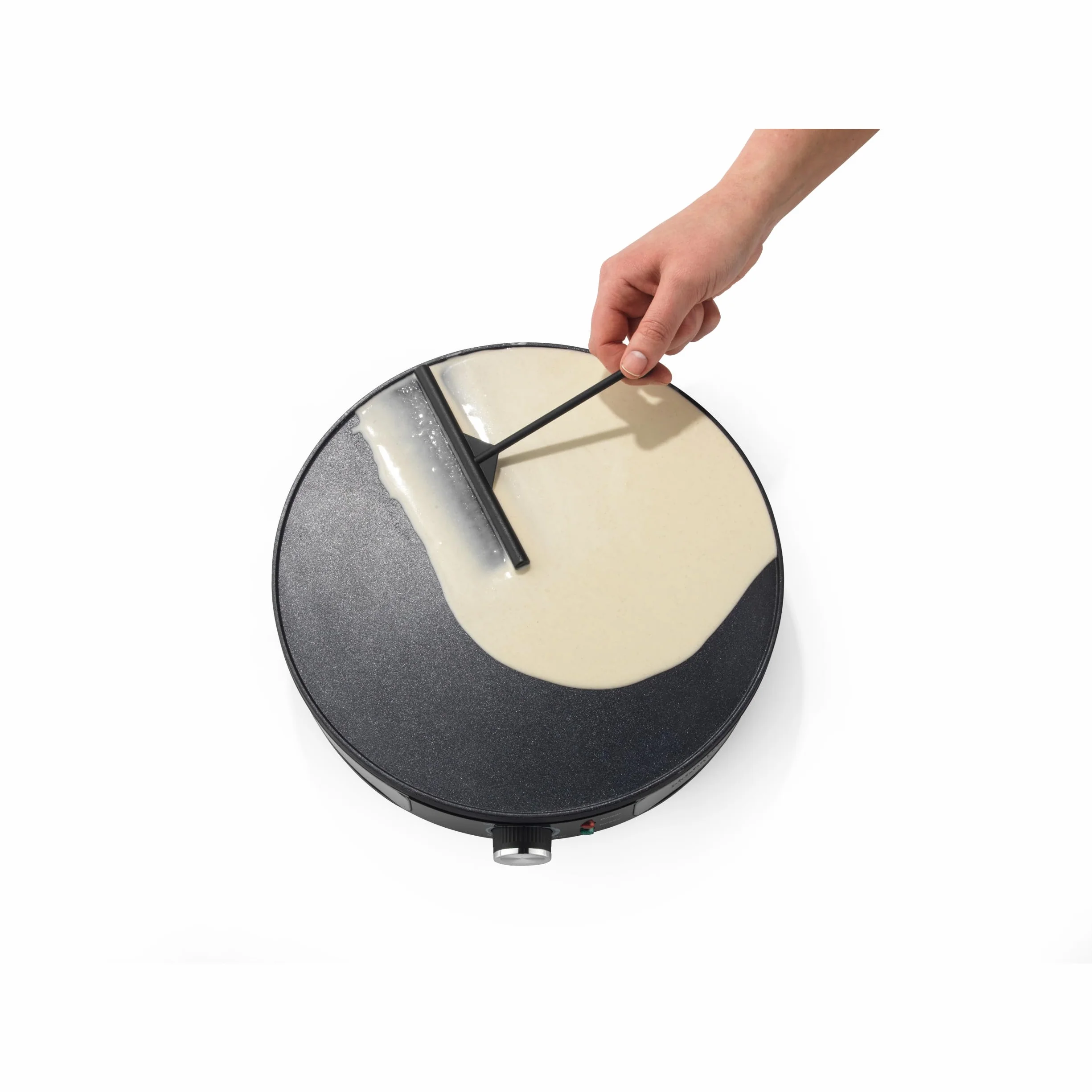 Progress Crepe Maker Reversibile 30 cm 1000W Antiaderente Temperatura Regolabile