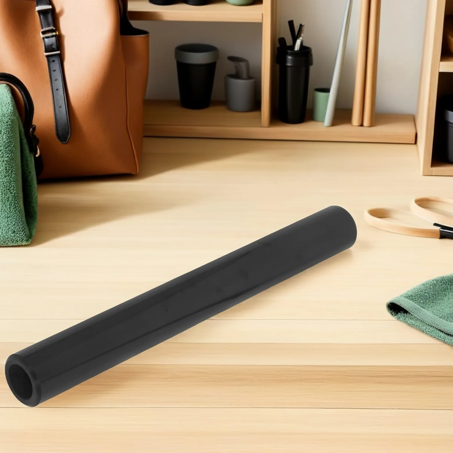 Anneome Vinile Htv Nero Opaco per Trasferimento Termico, Film in Pet+pu Facile da Tagliare, Compatibile Tessuti e Vetro per Progetti Artistici e Abbigliamento