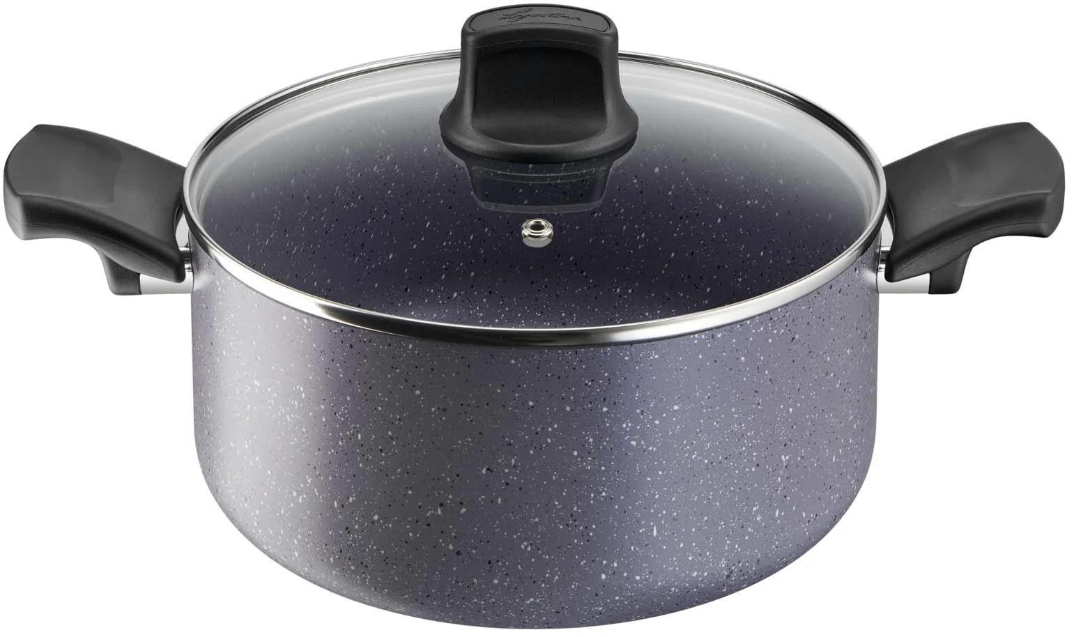 Lagostina Cucina Green Set di Pentole Antiaderenti, 8 Pezzi, 2 Padelle 24, 28 cm, Casseruola Manico Lungo 18cm, Casseruola Fonda 24cm, Wok 28cm, 3 Coperchi 18, 24, 28 cm, Anche Induzione