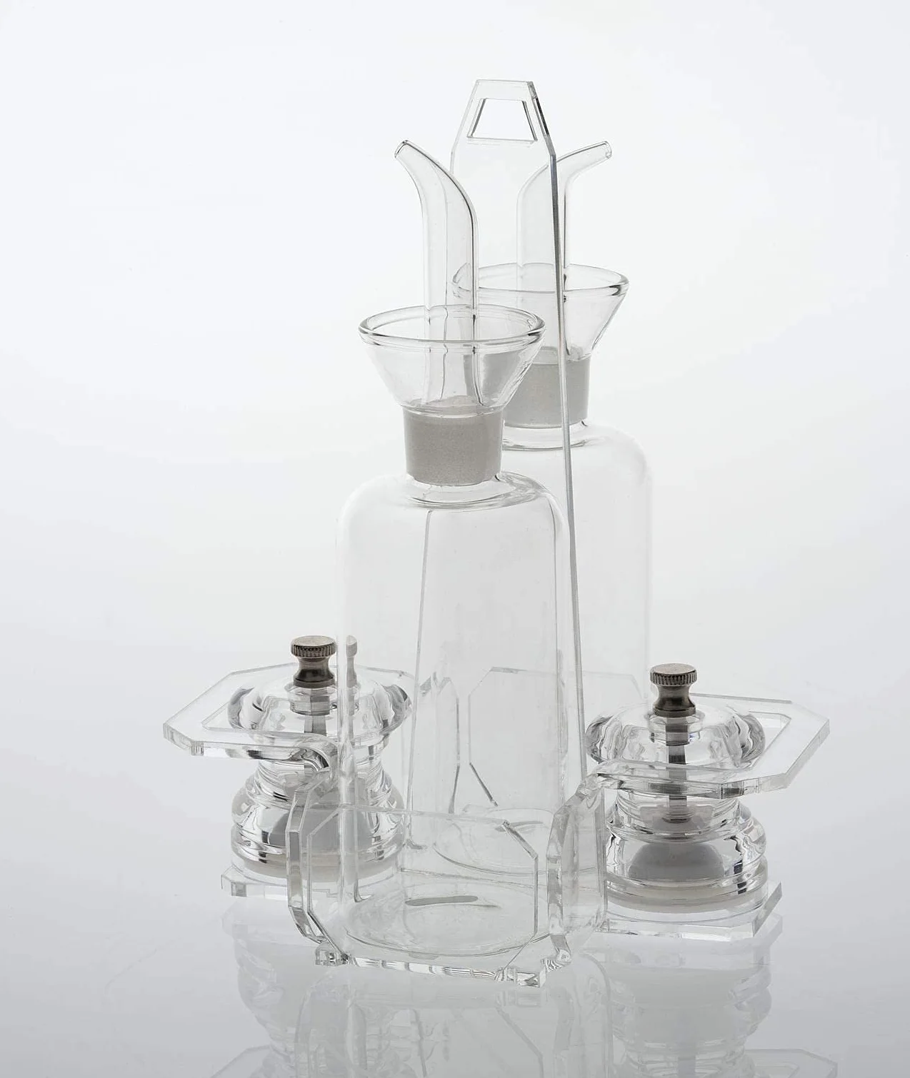 Agplex menage cucina con macinini integrati set sale e pepe 250 ml Made in Italy