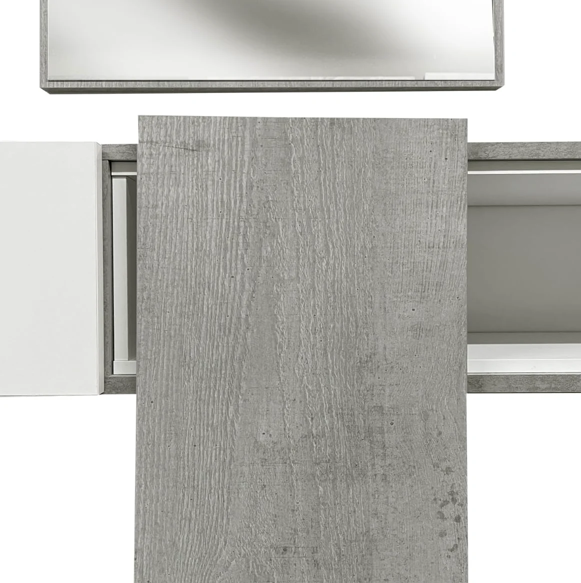 CALITAN FURNITURE FACTORY SP Z O.O. Mobile da Ingresso Move Cemento E Bianco