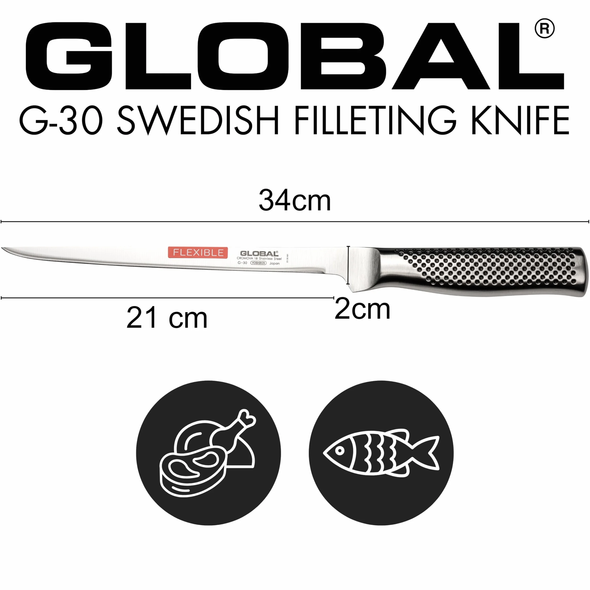 G30 Coltello da sfilettare