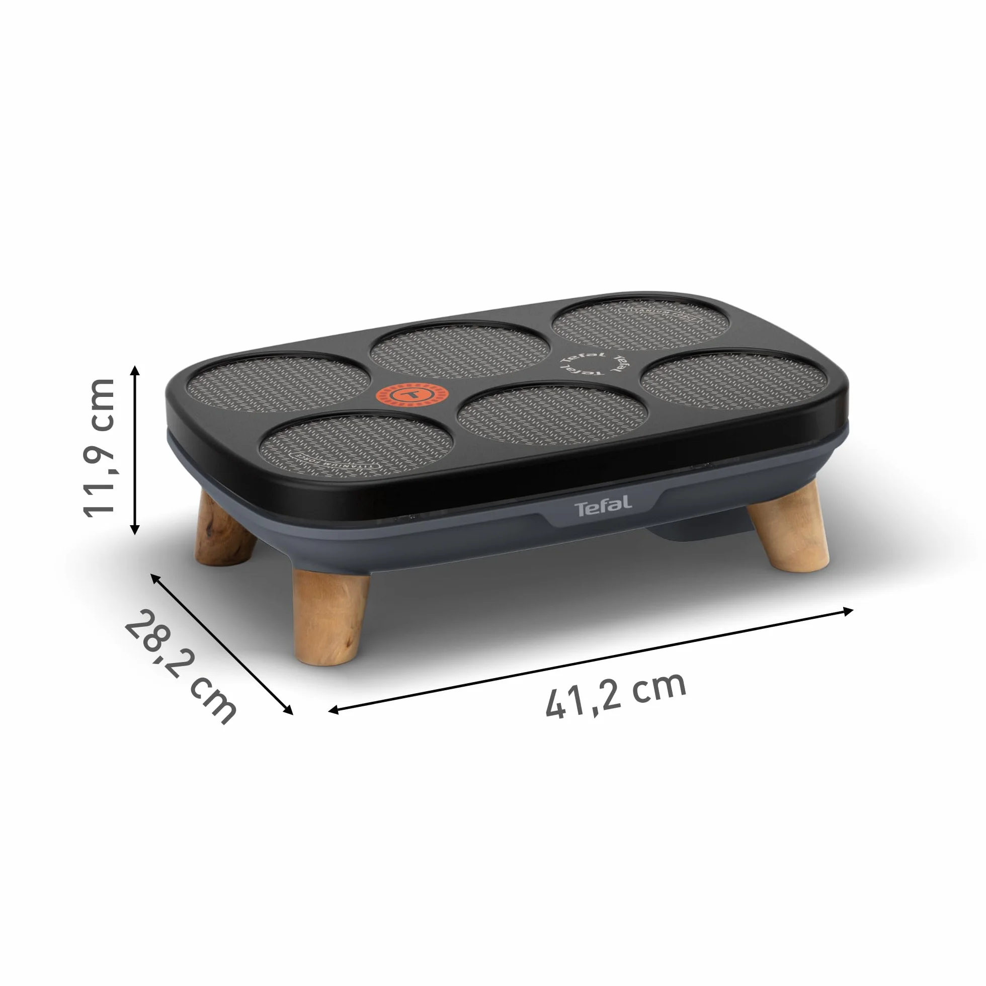 Tefal Crepier Gourmet PY901BF1 - Pala elettrica antiaderente con Thermo-Spot