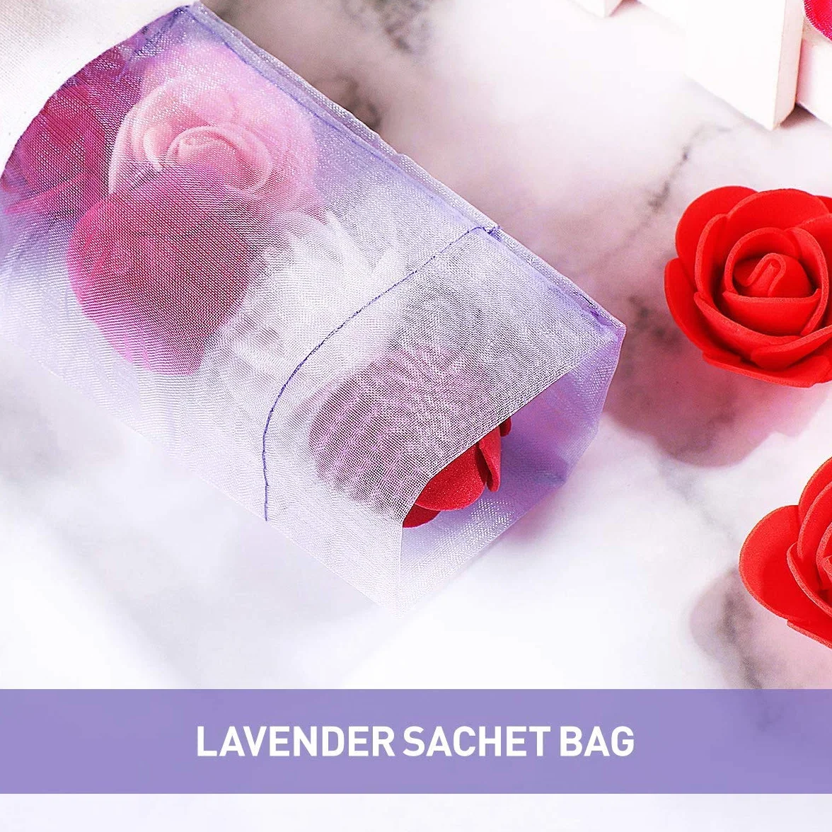 30 Pezzi Sacchetto di Lavanda,Lavanda Bustina Sacchetto Borsa a Bustina Lavanda