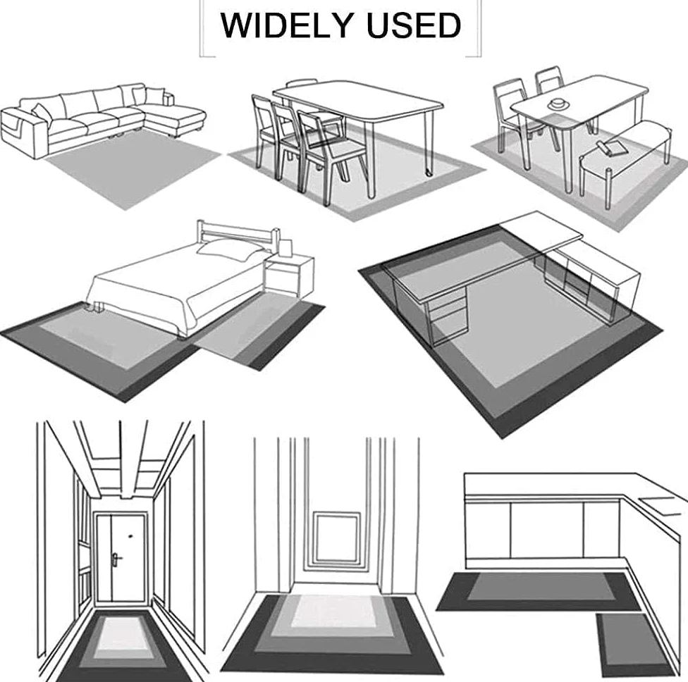 Tappeto Da Cucina, Film Film Home Theater Stampa 3D, Decorazione Tappeto Morbido Shaggy Room, Camera Da Letto Per Bambini Flanella Morbida E Spessa 200 X 300 Cm - Poliestere - Soft Touch - P -1E0U6J5Y