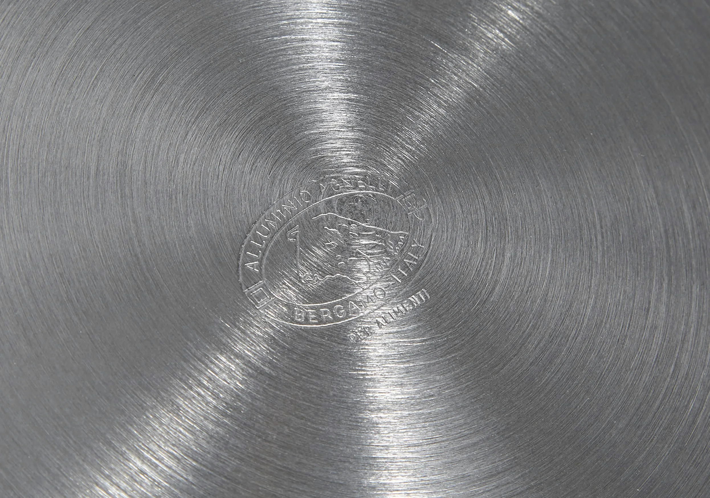 Pentole Agnelli ALSA2106S28 Casseruola Bassa con Maniglie, Alluminio, Argento, 28 cm