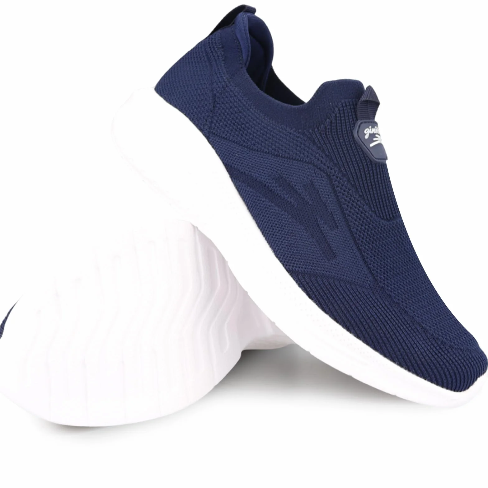 Giniros Sneaker Uomo Infilare Senza Lacci Slip on Scarpe da Running Leggero Outdoor Jogging