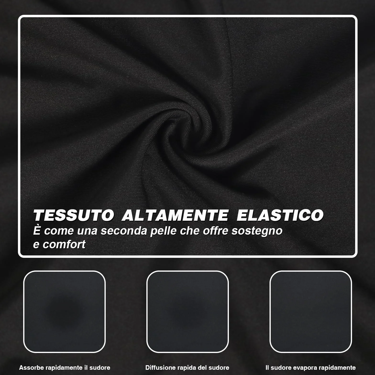 NuCamper Pantaloni Compressivi da Ragazzo, Ragazzi Leggings di Compressione, Bambini Leggings Sportivi Traspiranti per Ragazzi, Leggings per Bambini Intimo Base ad Asciugatura Rapida per Calcio, Corsa