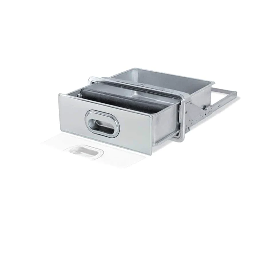 Cassetto fondi caffè 3074 in acciaio inox