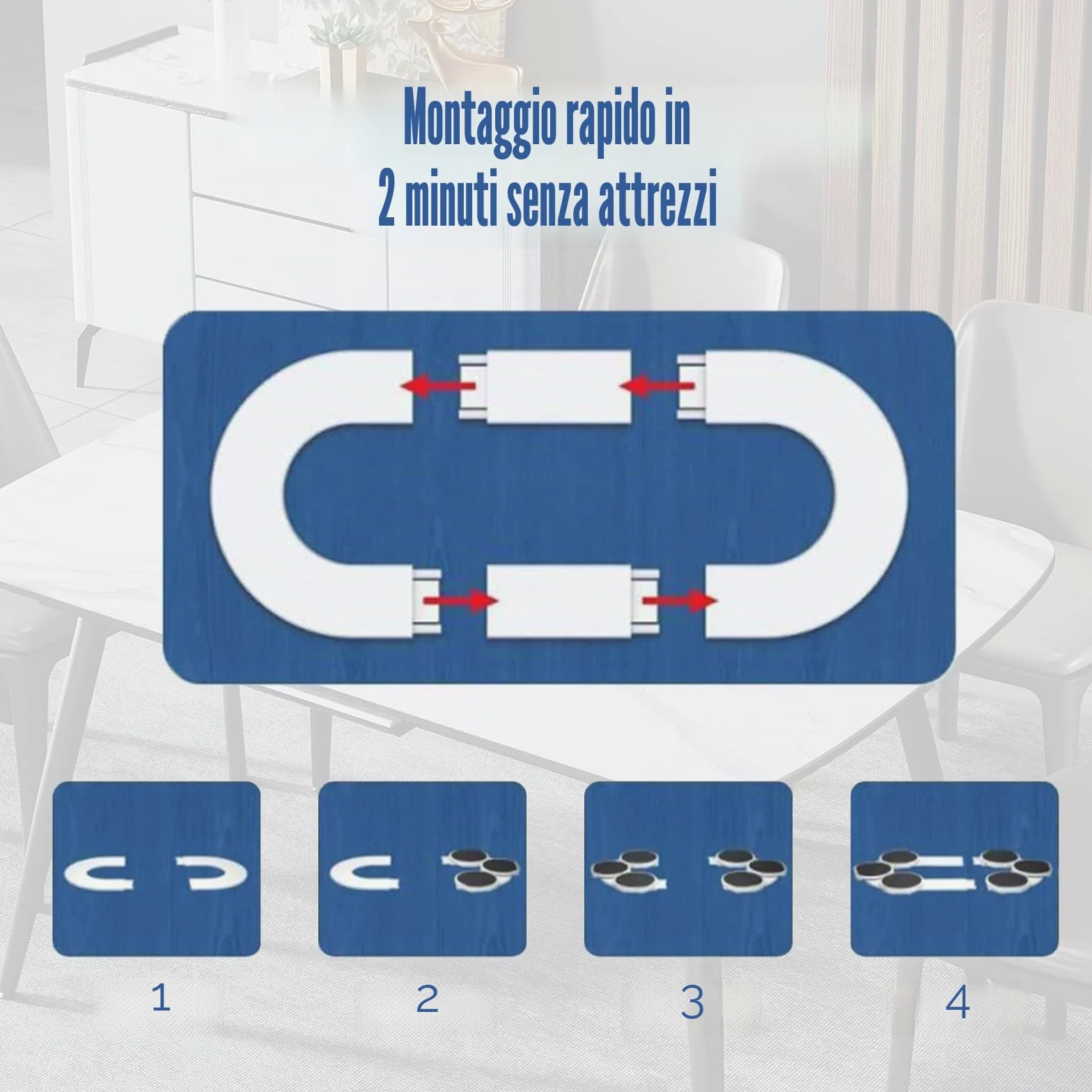 Lazy Susan - Giradischi per tavolo da pranzo, vassoio girevole per piatti rotanti, espandibile, per cucina e tavolo da pranzo, tazza portatile per cibo (A)