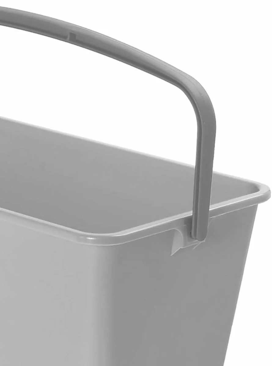 Apex Secchio Rettangolare 15 Litri – Extra Lungo per Attrezzi fino a 40 cm, Plastica di Alta Qualità, 44 x 26 x 22 cm