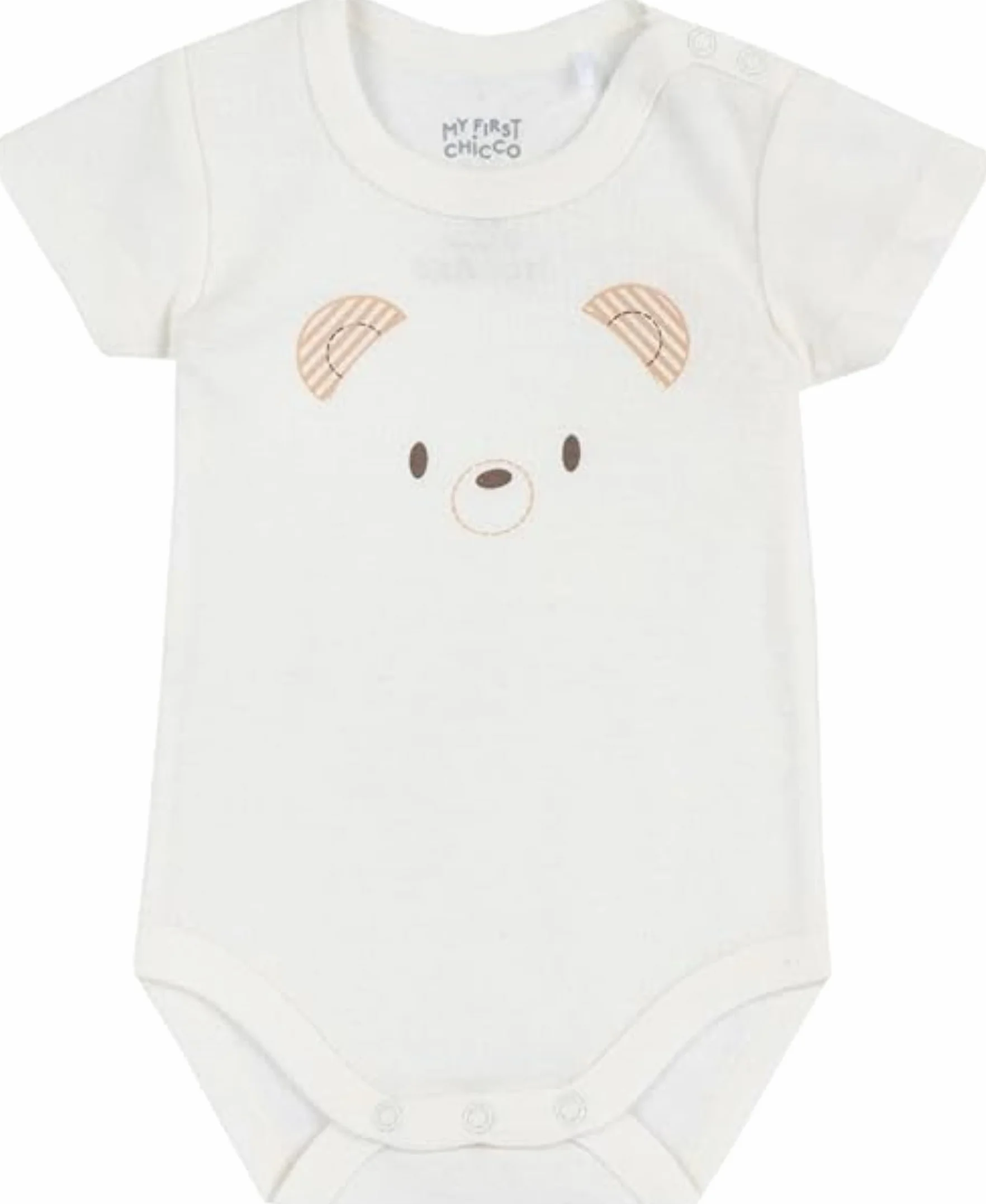 Chicco Body Neonato Set di 4 Body Senza Maniche 100% Cotone 0-3 Mesi