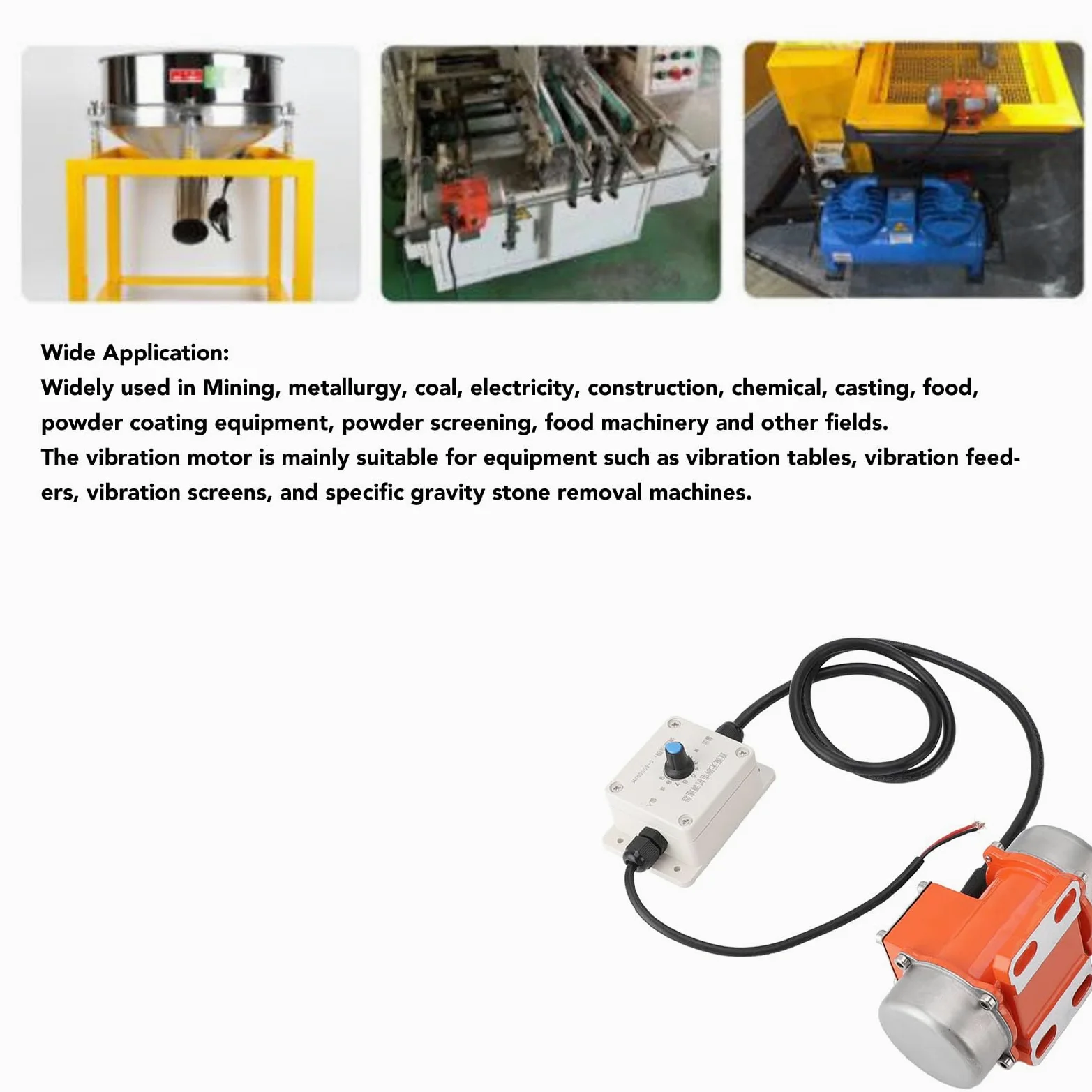 Motore di Vibrazione DC, Pratico Motore di Vibrazione per Calcestruzzo a Basso Rumore 12V Lega di Alluminio 4000 Giri/min Vibratore per Calcestruzzo DC Senza Spazzole a velocità