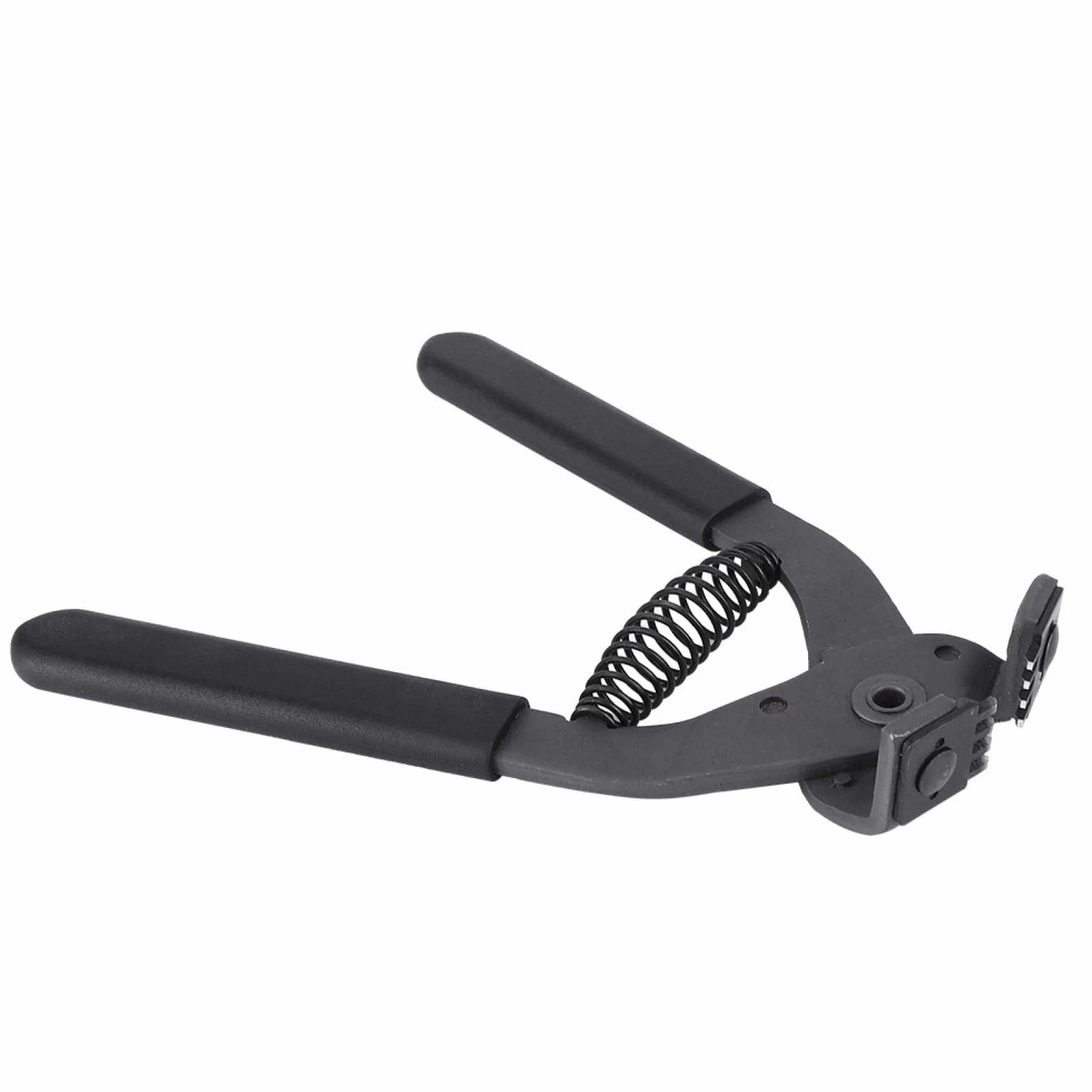 Strumento per perforazione in pelle Pinza silenziosa Punzonatrice per cuoio in acciaio al carbonio Pinza per cucire a mano Punzonatrice per cintura(4mm-4 Teeth)