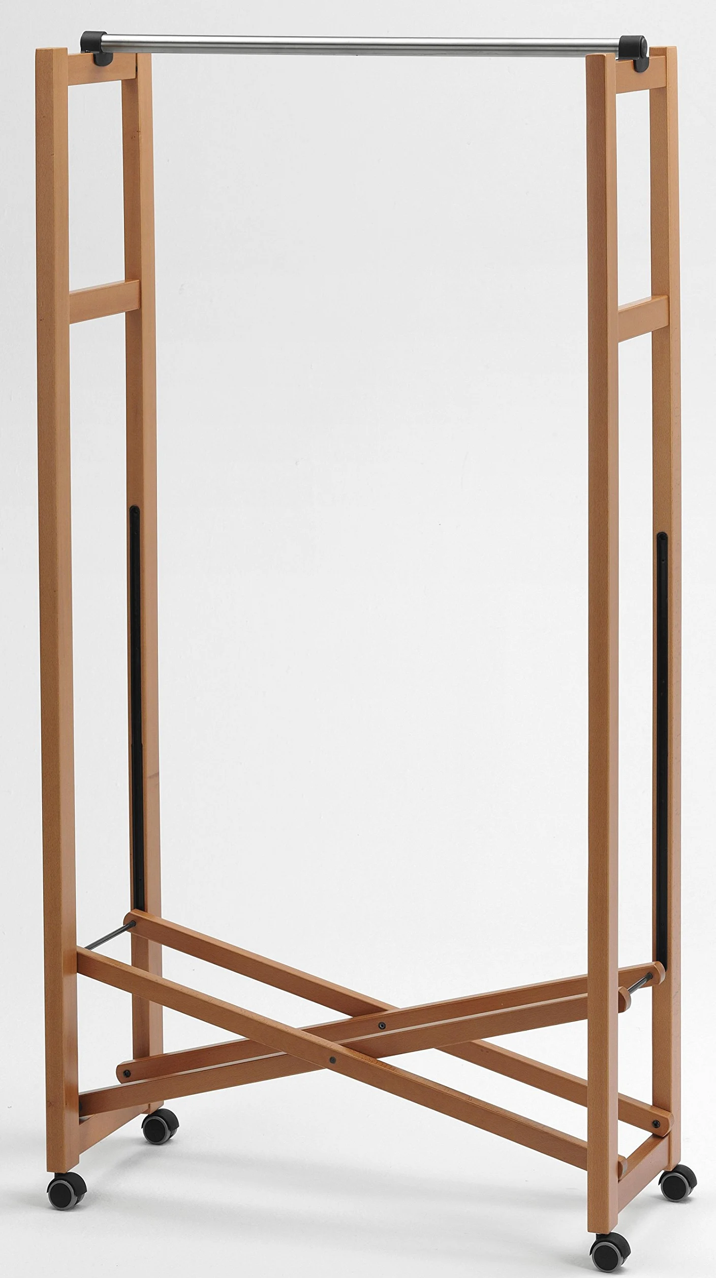 Arredamenti Italia Appendiabiti GIULIUS, Legno - Chiudibile - Finitura Ciliegio Ar-It il cuore del legno