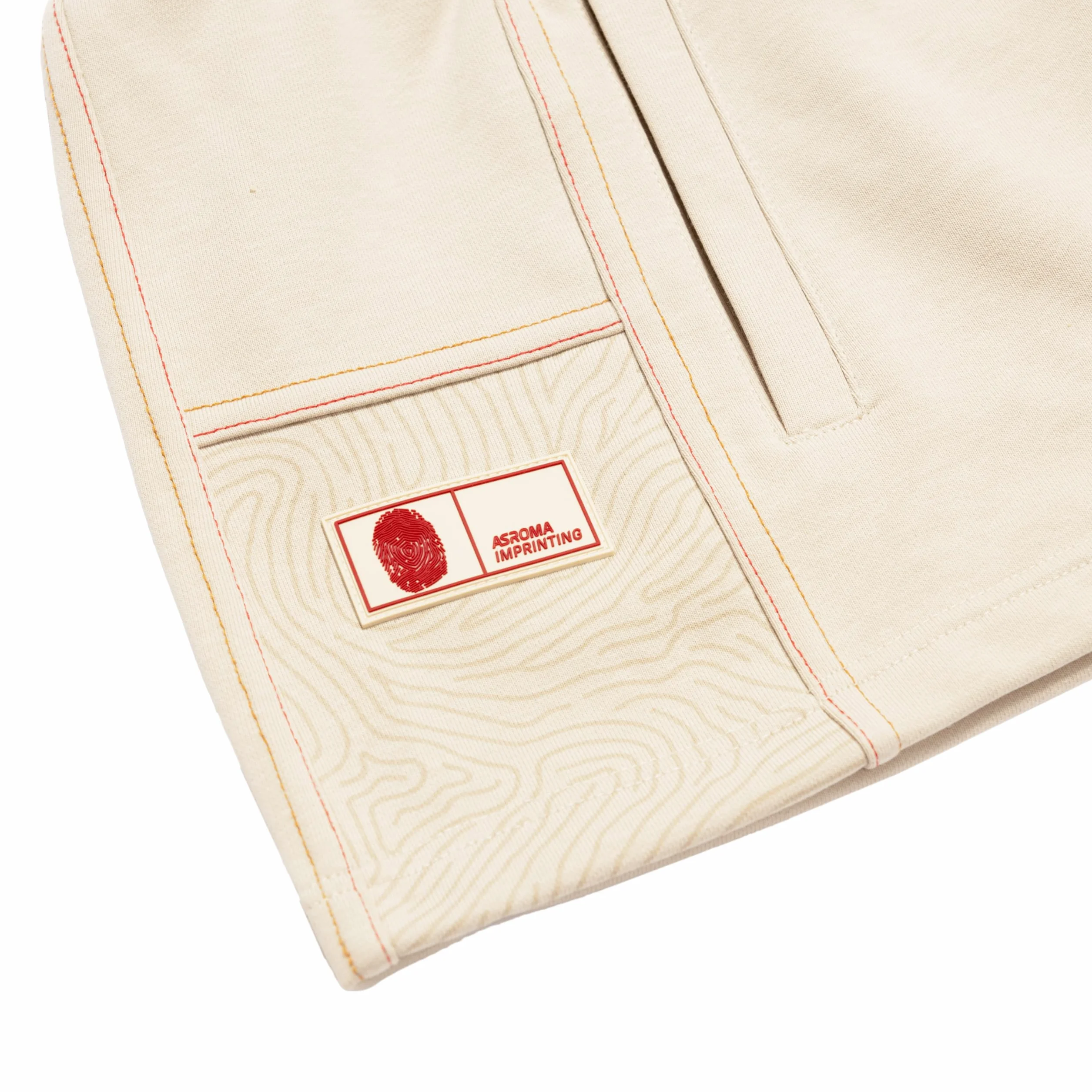 AS Roma Imprinting Shorts White