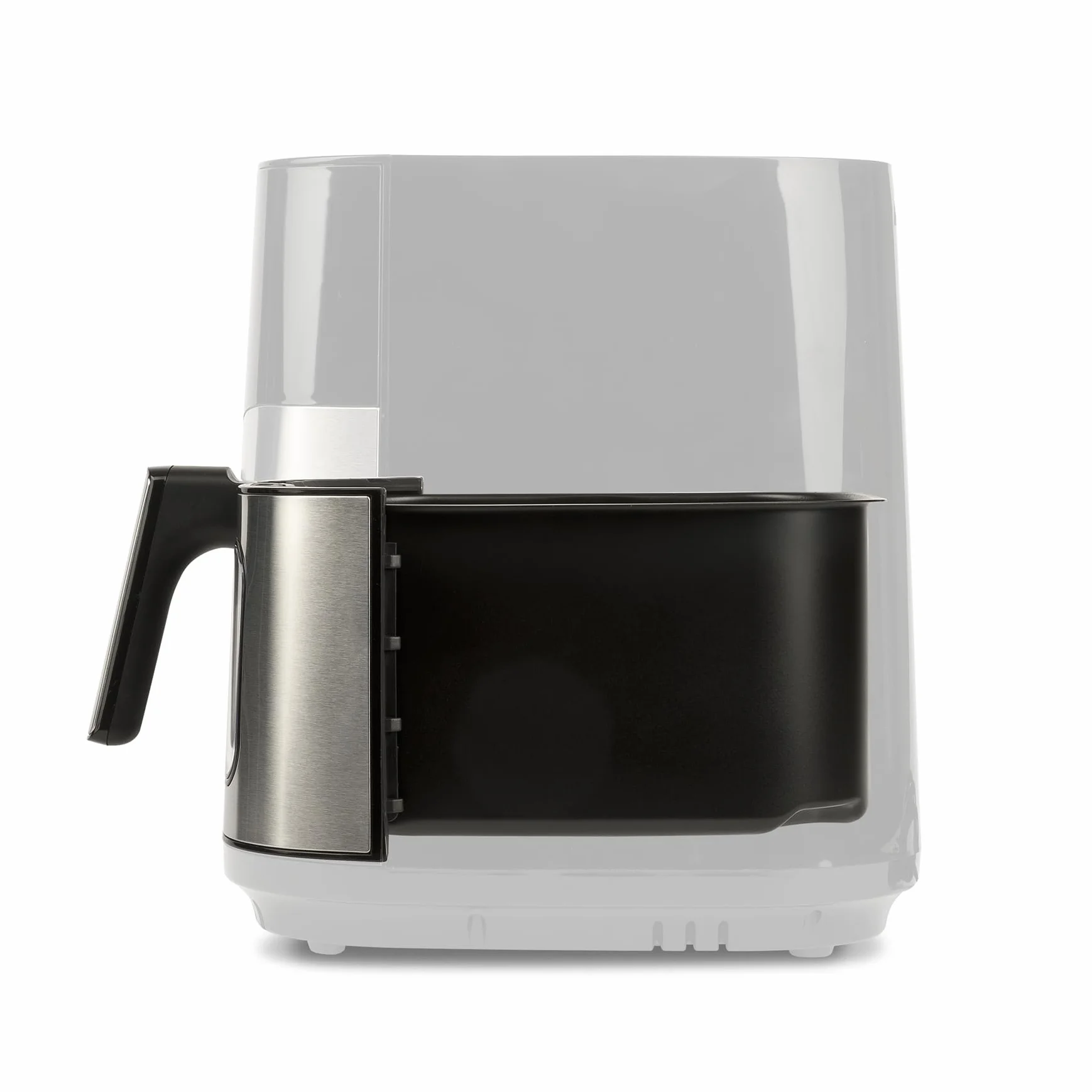 Girmi FG90 Friggitrice ad Aria Ecofrit Premium, 2200W, 9 Lt, Doppia Resistenza, Finestra, Contenitore Antiaderente, Display Digitale, Scongelamento, Partenza Ritardata, BPA/PFOA safe, Nero