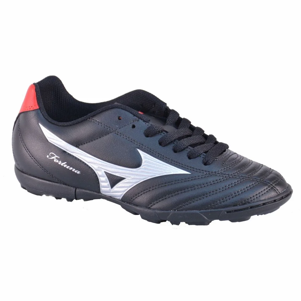 Mizuno Scarpa Calcetto Uomo Fortuna 4 AS Nero Rosso
