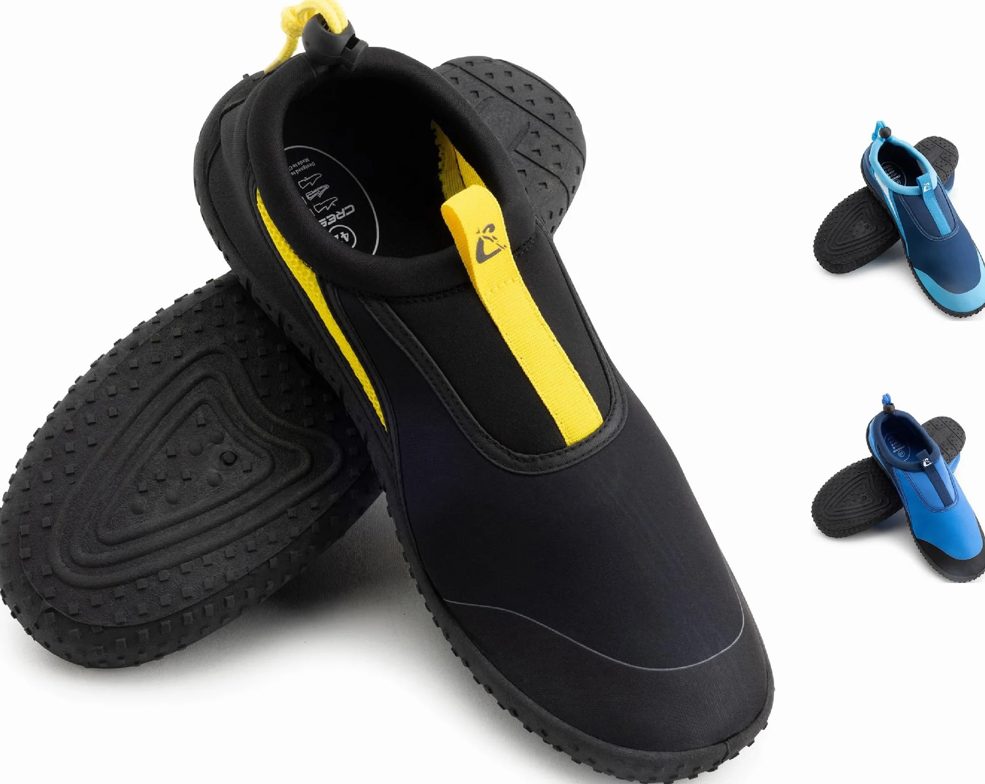 CRESSI Coco Shoes Scarpe da Scoglio e Mare per Adulti Unisex Leggere Flessibili Asciugatura Rapida Suola Antiscivolo Piscina Spiaggia Surf Sport Acquatici
