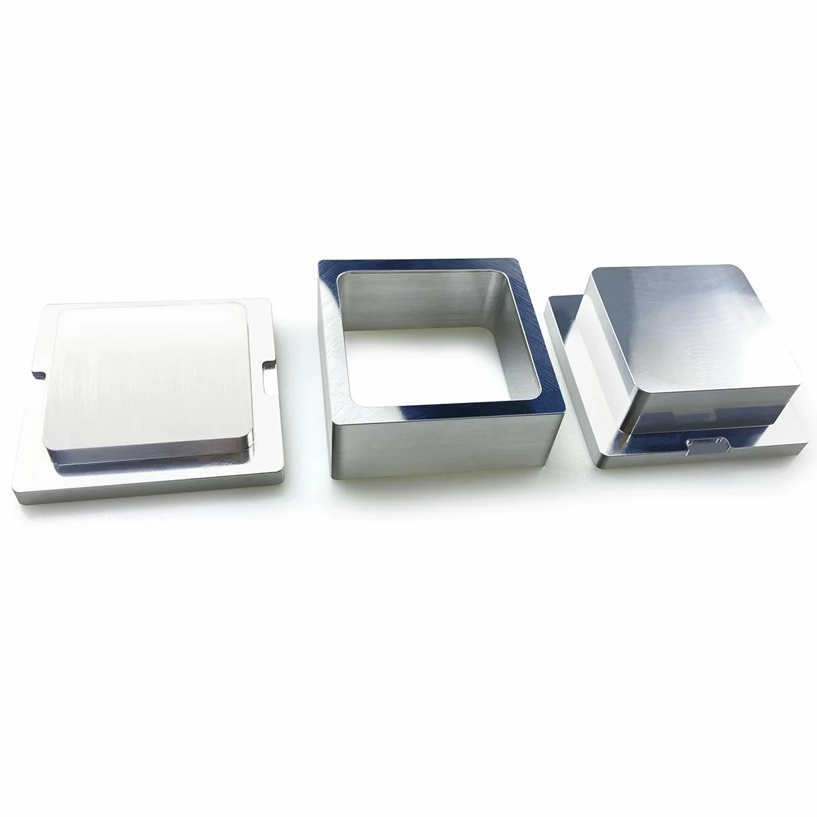Forma quadrata colofonia 6,3x6,3 cm stampo metallo pre-pressa estrazione senza solventi fai da te