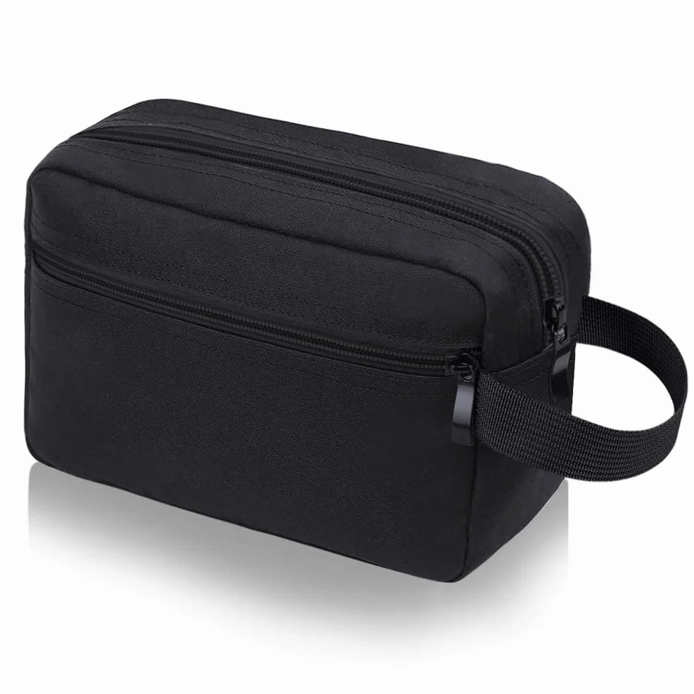 Aucuu Borsa da Toilette per Uomo Donna, Beauty Case Grande da Viaggio, Trousse Resistente all'Acqua