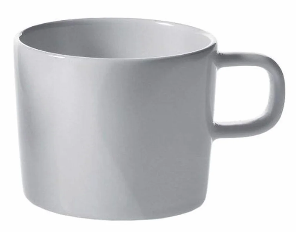 Alessi - AJM28/76 - PlateBowlCup Tazza da caffè in porcellana bianca - set da 4