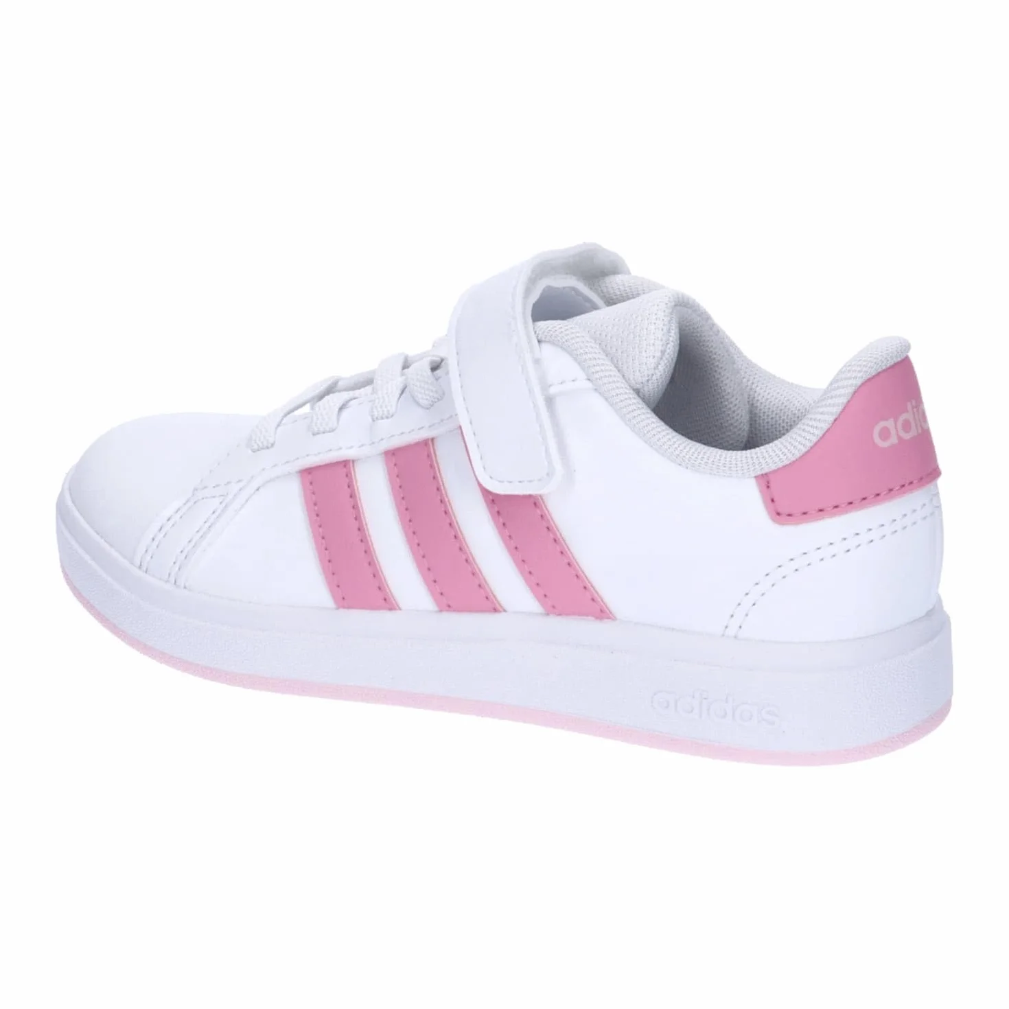 Adidas Unisex - Bambini Grand Court 2.0 Shoes Children, Cloud White/Bliss Pink/Clear Pink, 33 EU