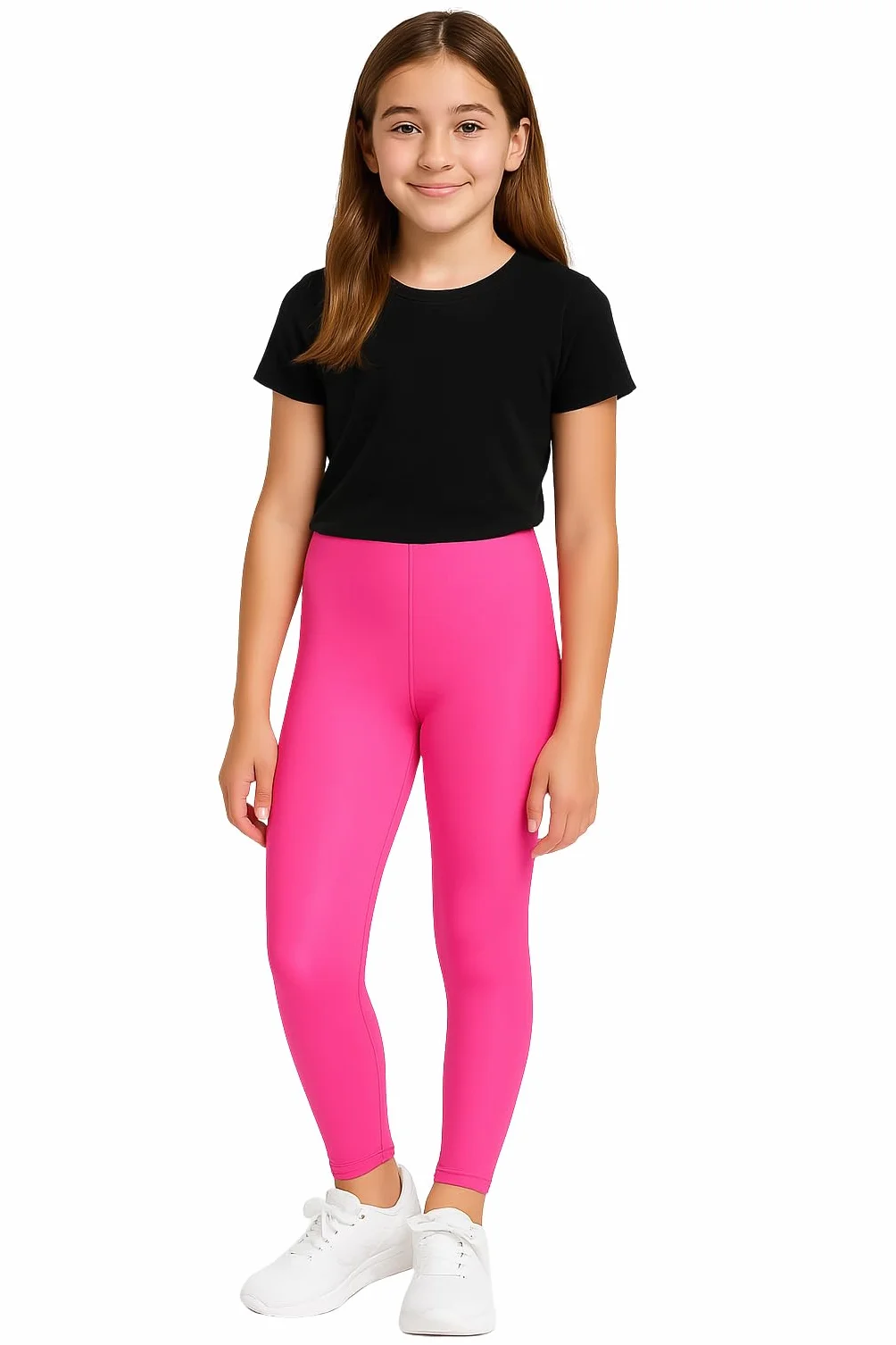 PopCouture Leggings sportivi sportivi da danza e ginnastica per ragazze