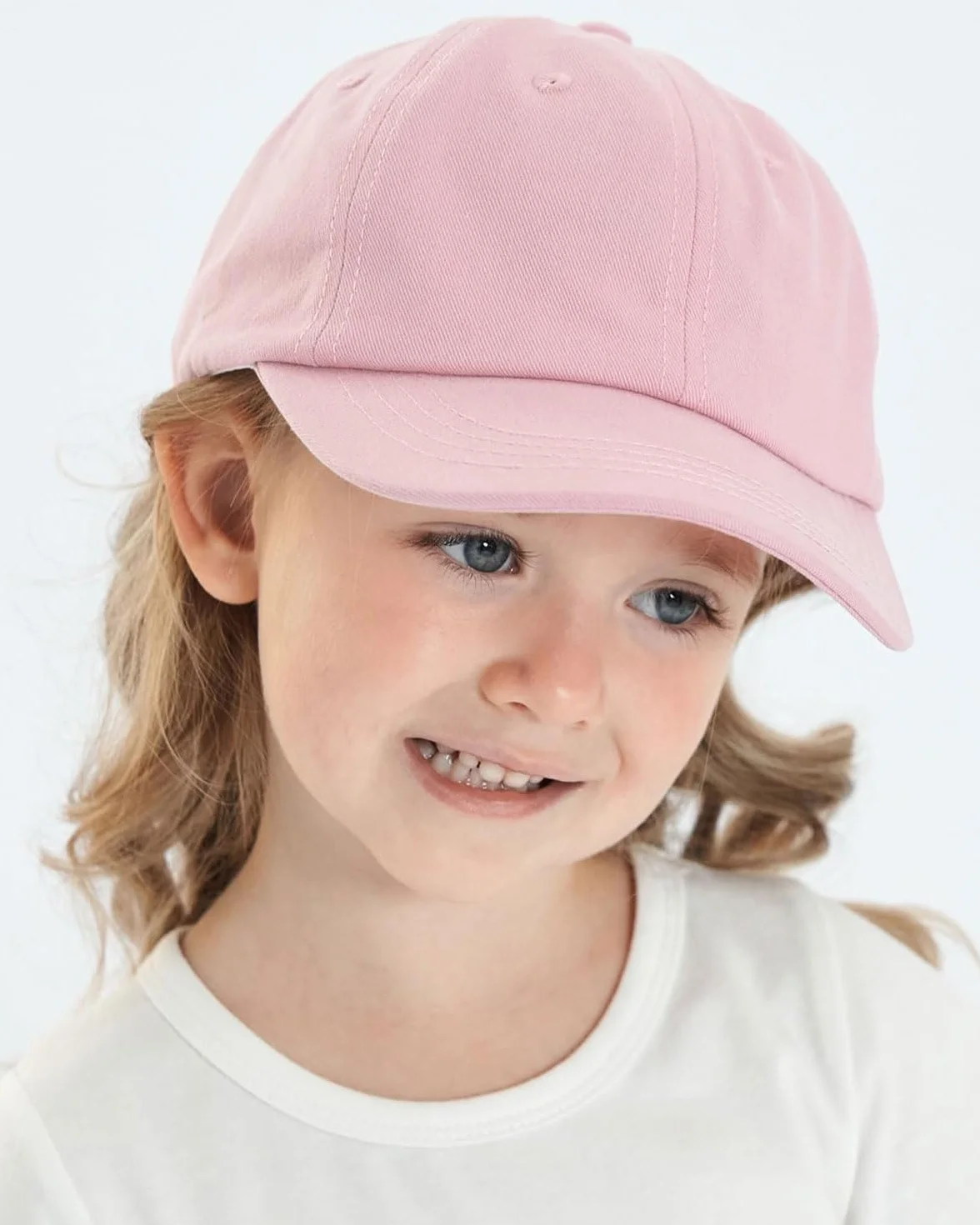 Cappello da Baseball Bambini Visiera Golf Protezione UV Berretto Coda di Cavallo Estate Sole Sport